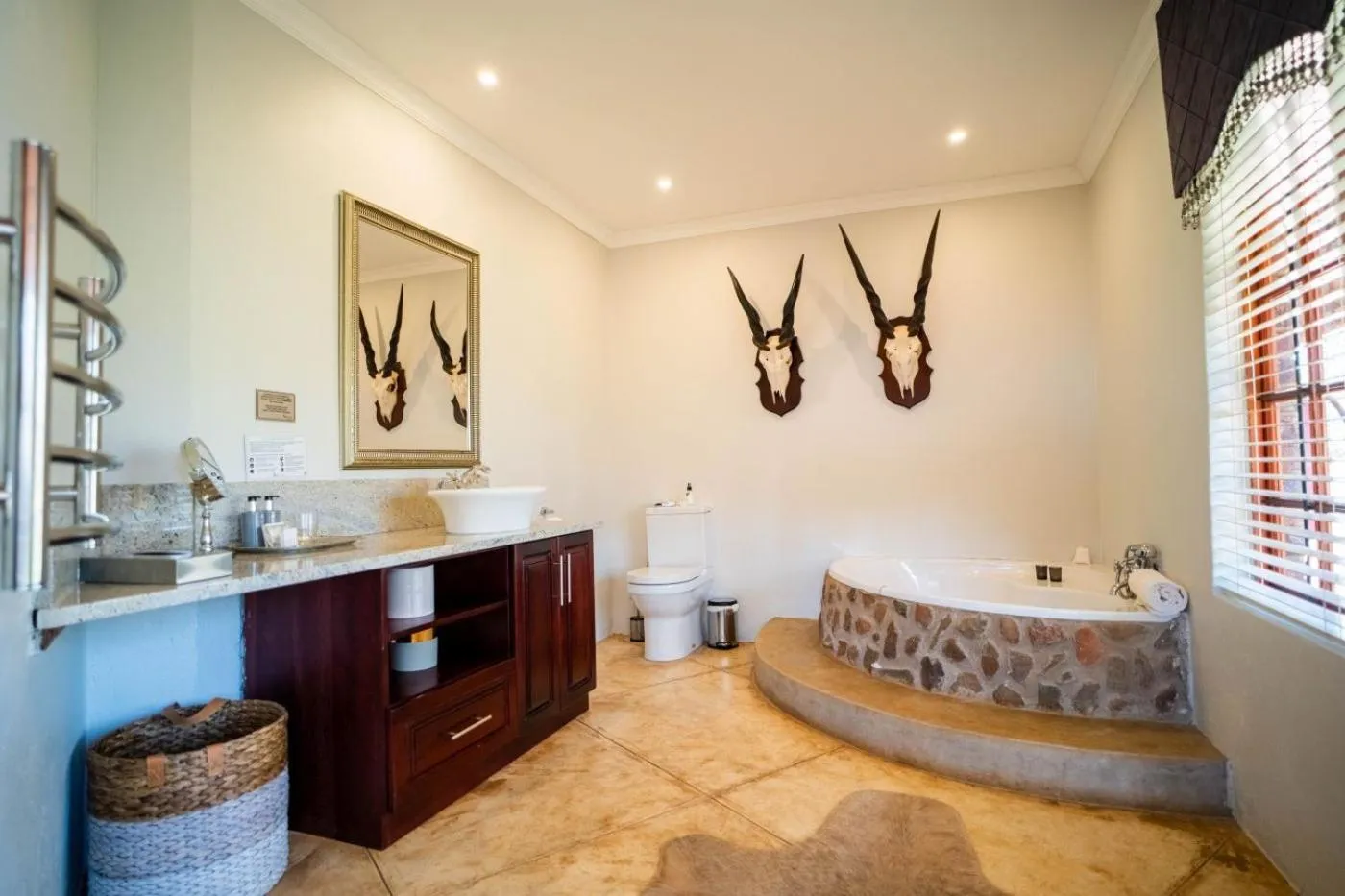 Bath in Kilima Private Game Reserve & Spa
