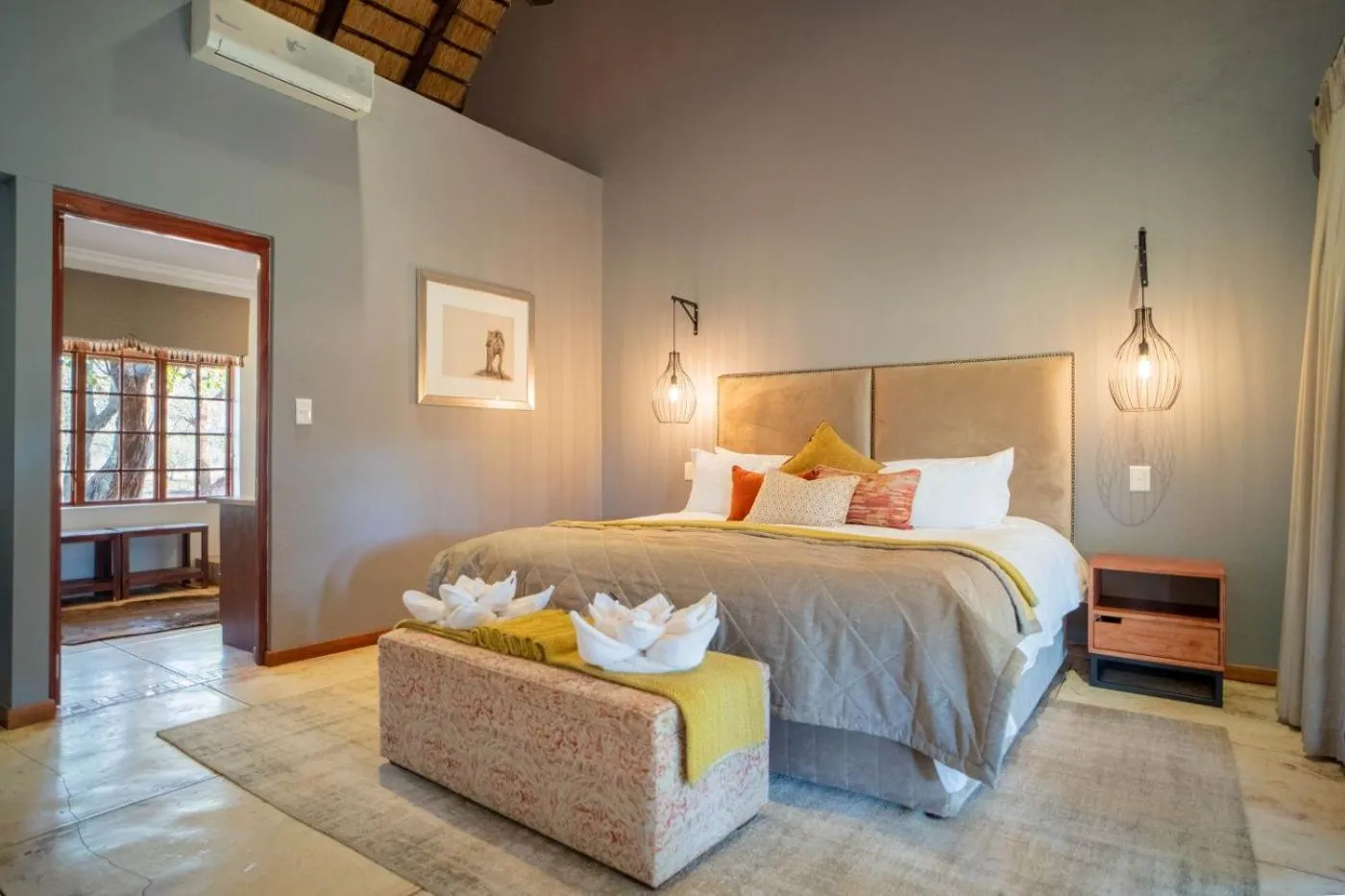 Bedroom, Bed in Kilima Private Game Reserve & Spa