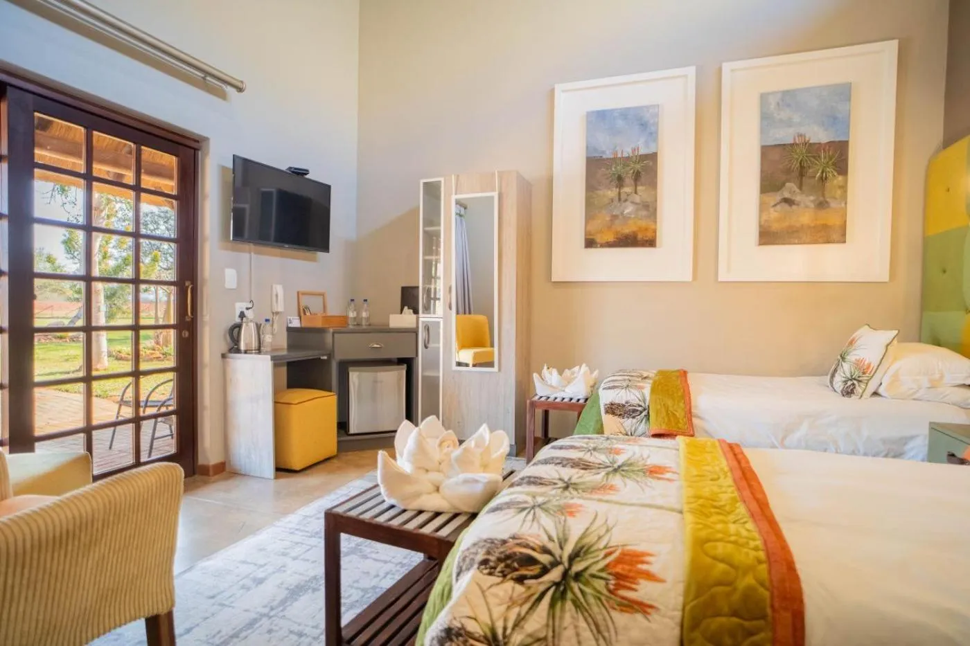 Bedroom, Bed in Kilima Private Game Reserve & Spa