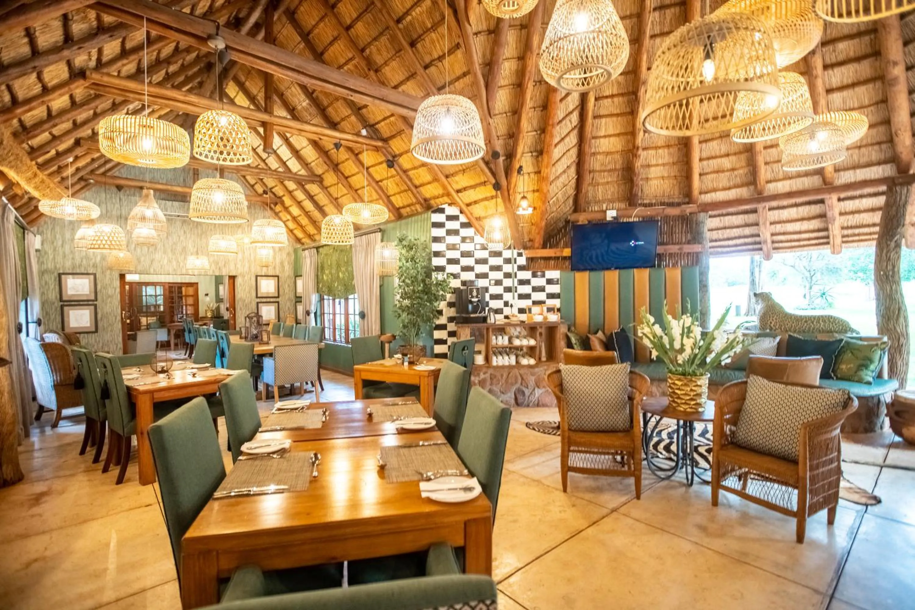 Dining area in Kilima Private Game Reserve & Spa