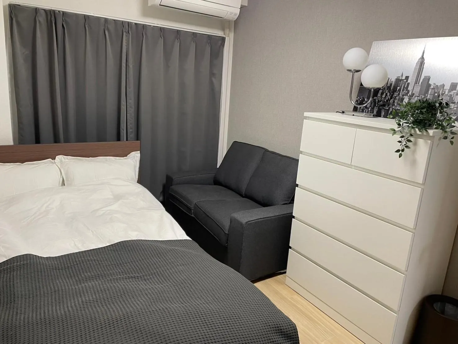 Bed in Ikebukuro Apartment