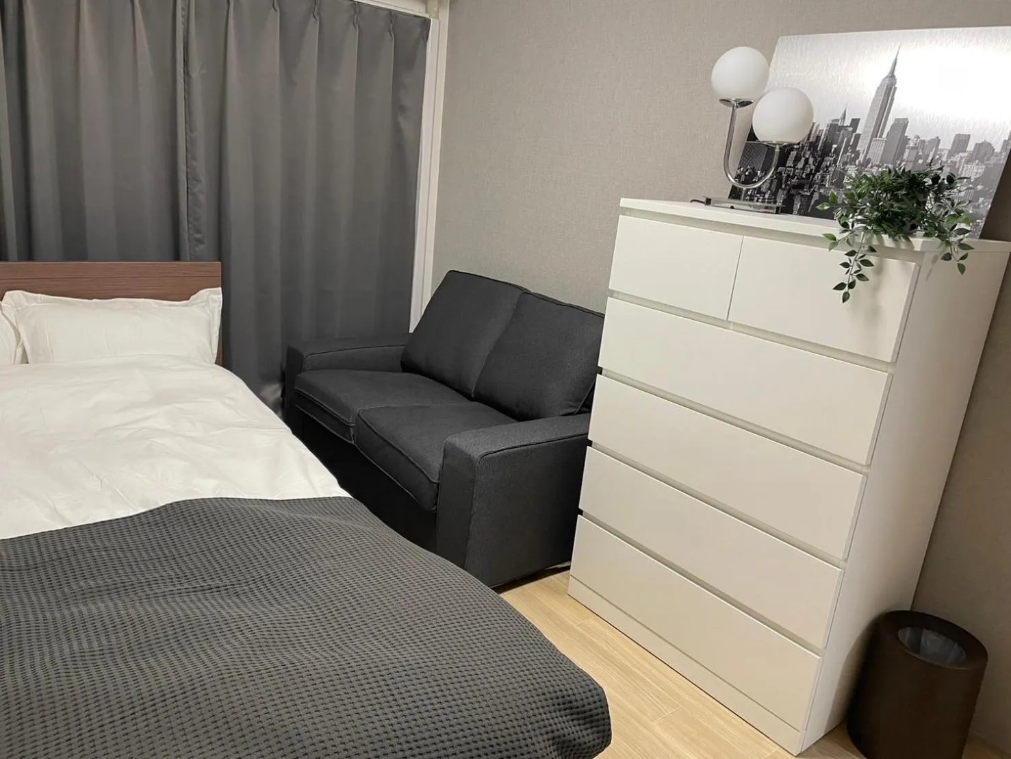 Bed in Ikebukuro Apartment