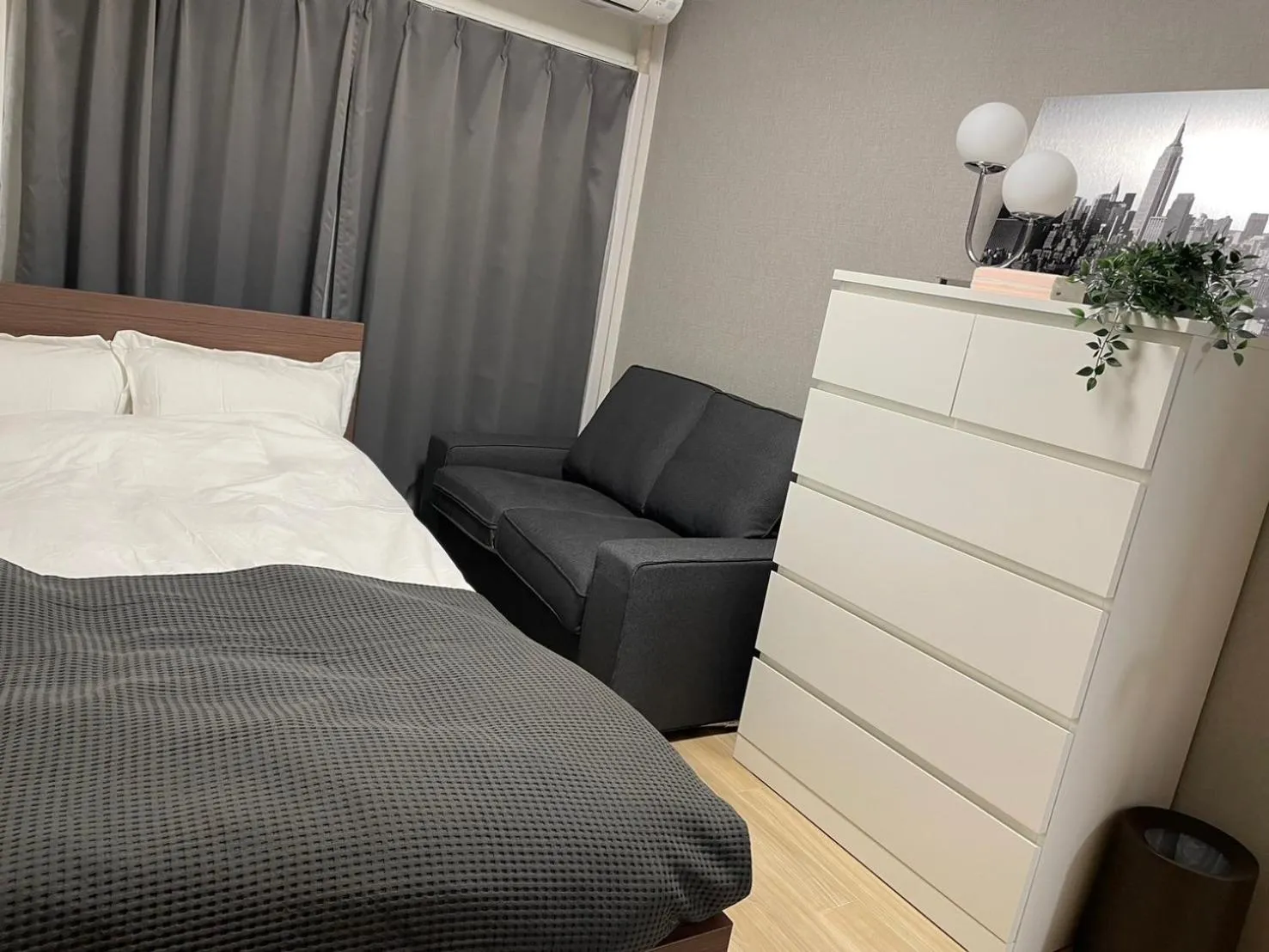 Bed in Ikebukuro Apartment