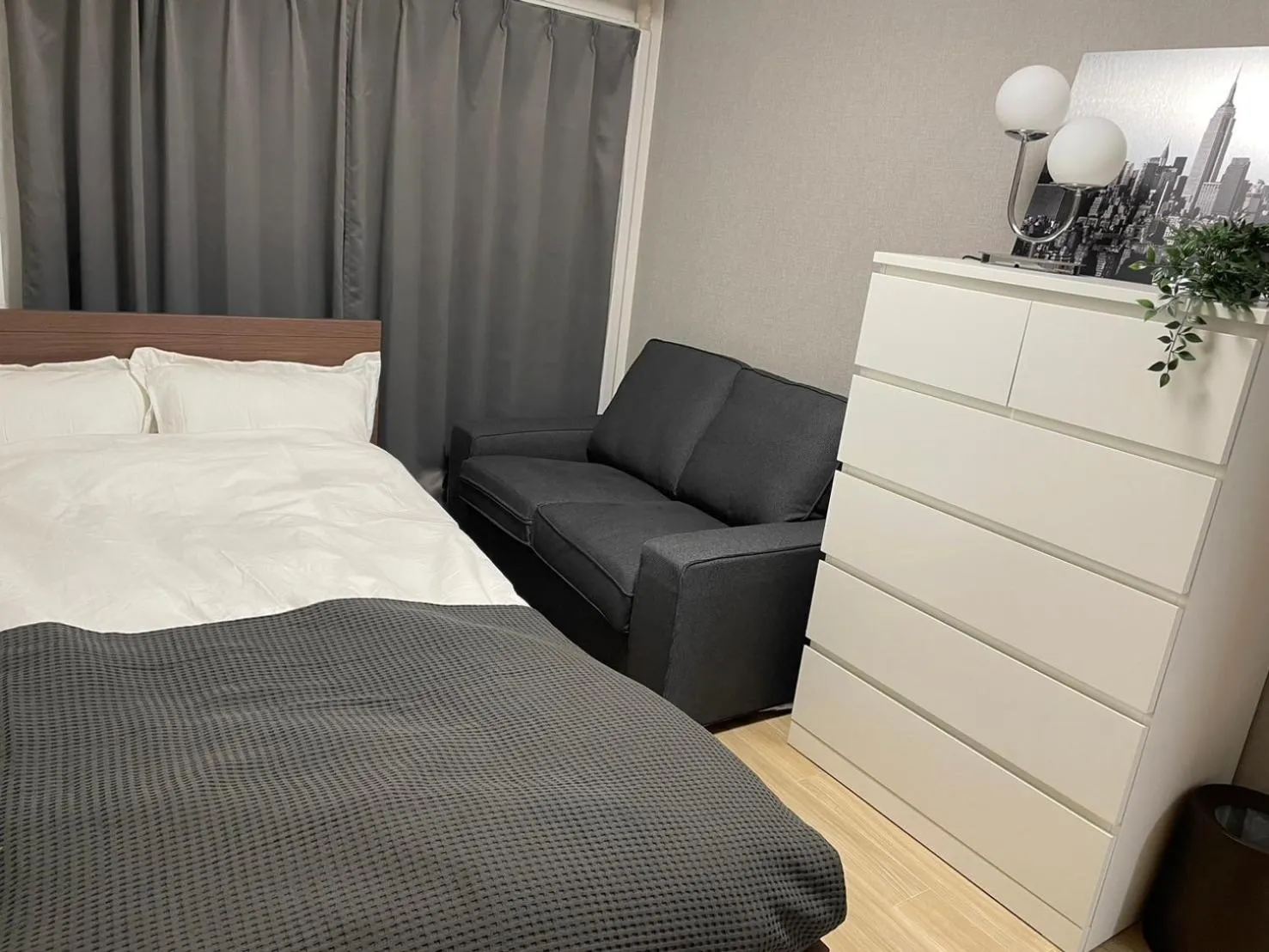 Bed in Ikebukuro Apartment