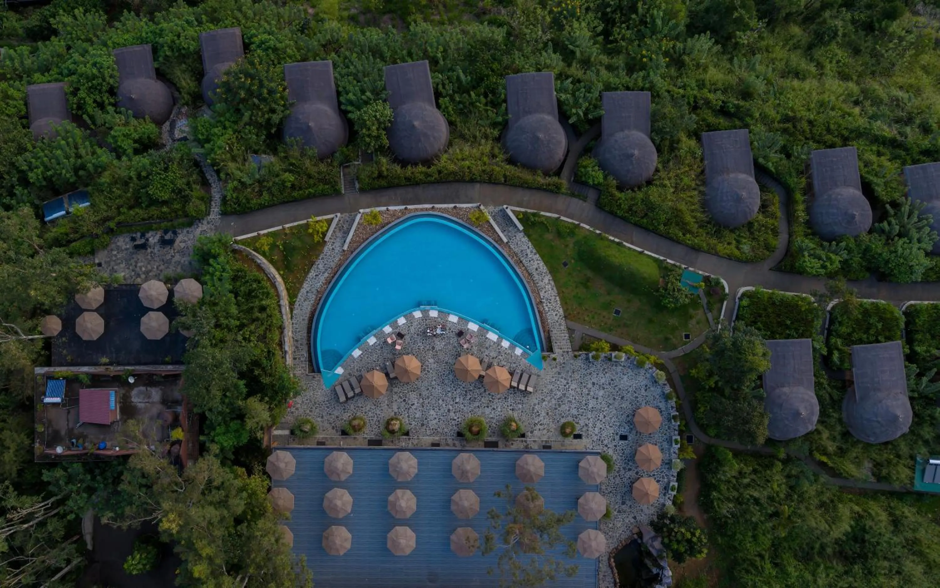 Property building in Dream Cliff Mountain Resort