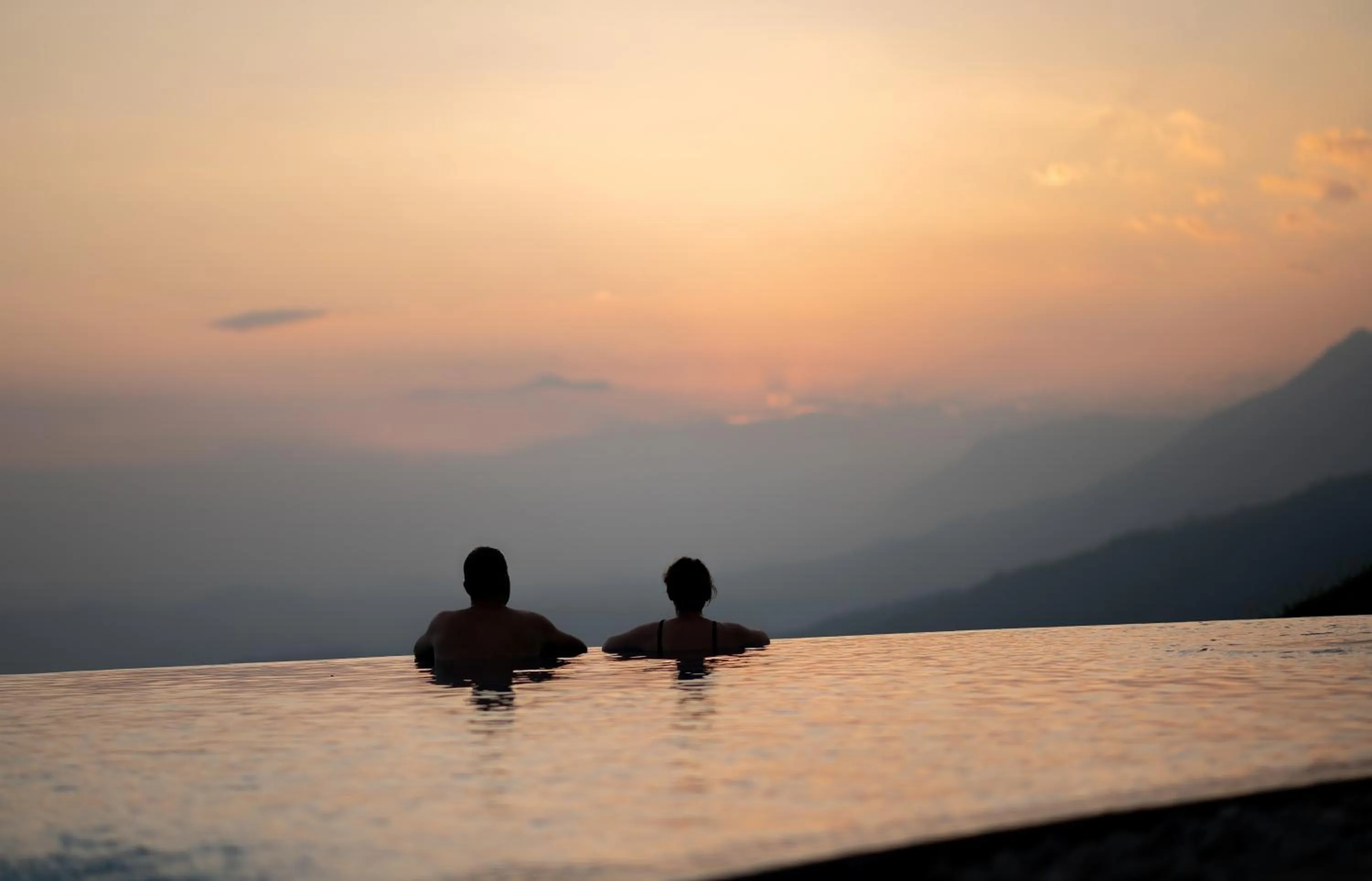 Sunset in Dream Cliff Mountain Resort