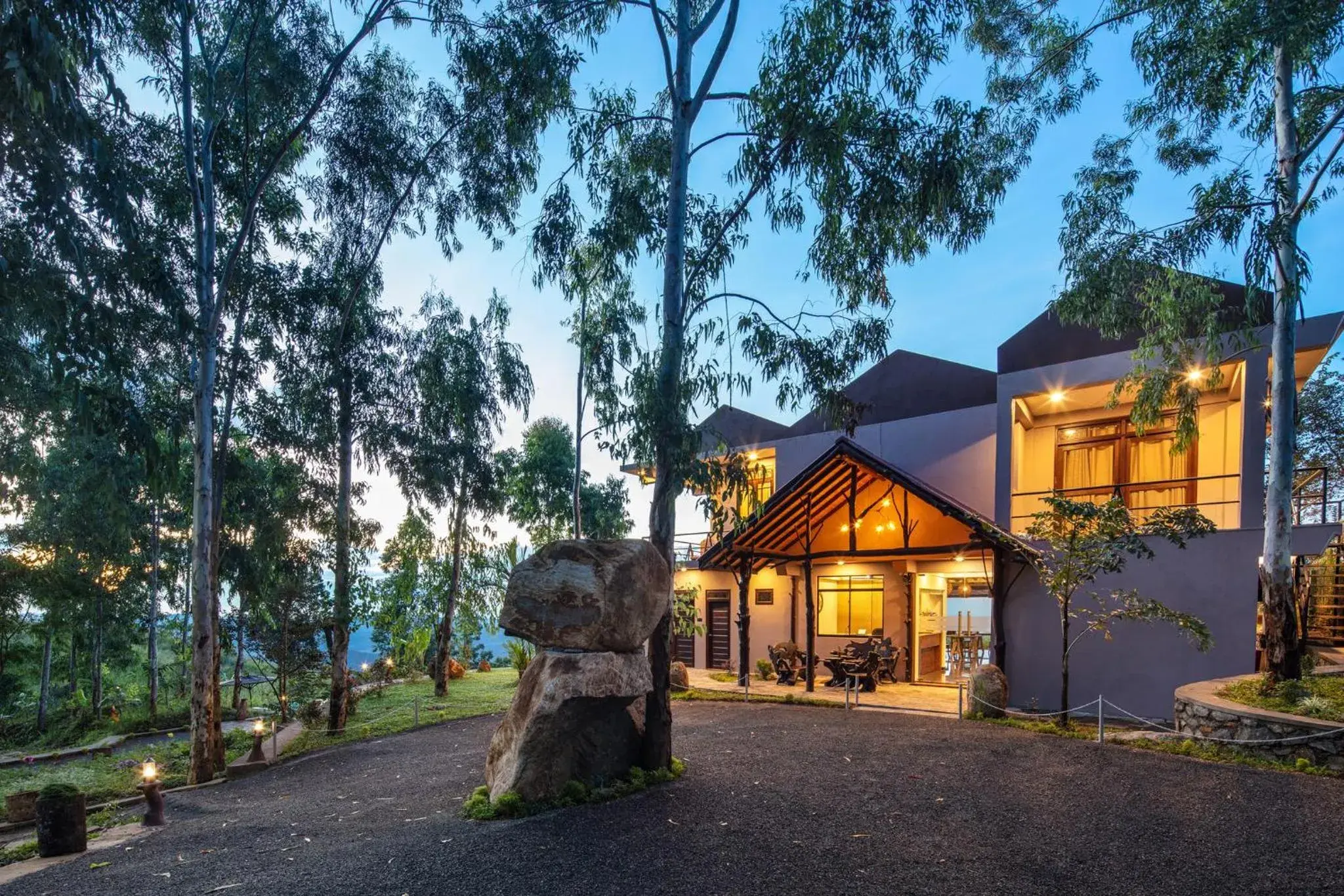 Facade/entrance in Dream Cliff Mountain Resort Facade/entrance in Dream Cliff Mountain Resort