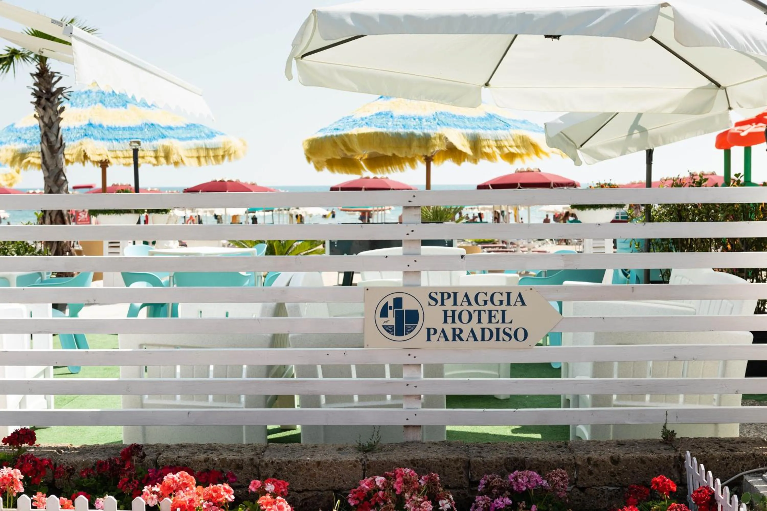 Beach in Hotel Paradiso