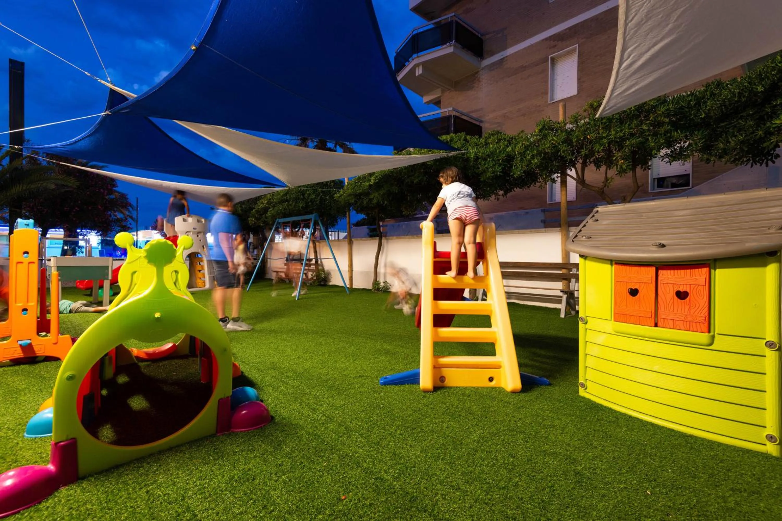 Children play ground in Hotel Paradiso