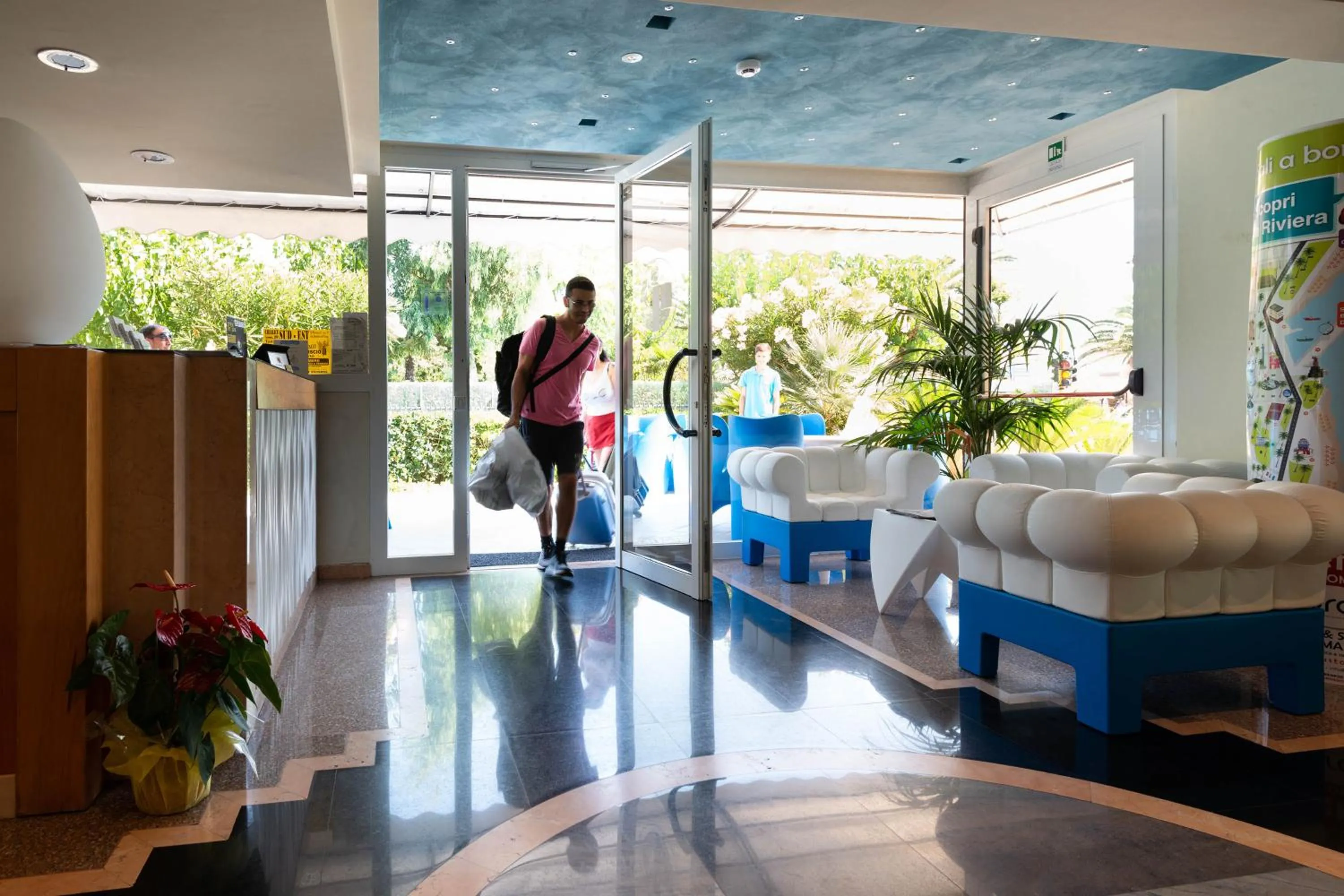 Lobby or reception in Hotel Paradiso