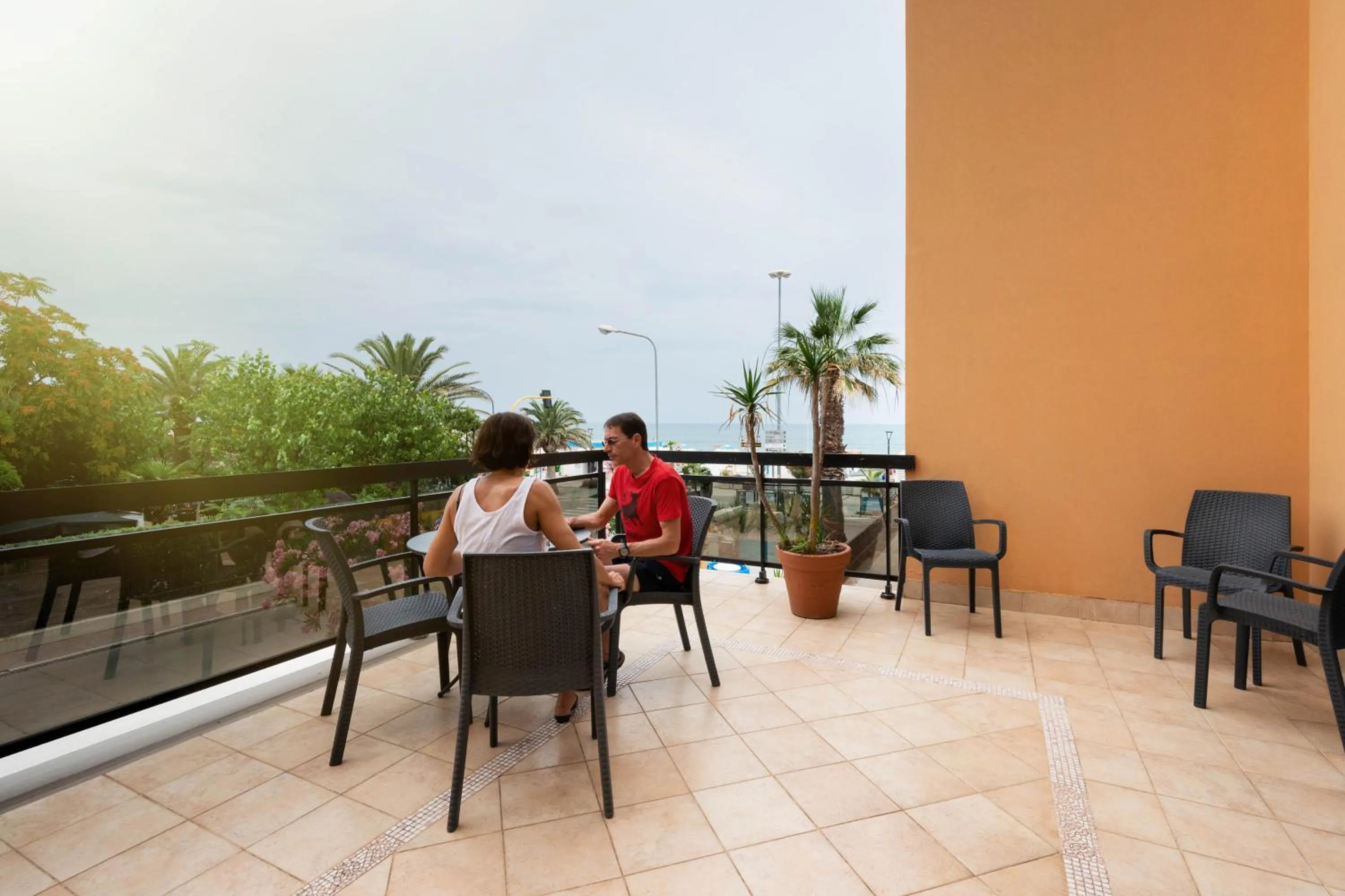 Balcony/Terrace in Hotel Paradiso
