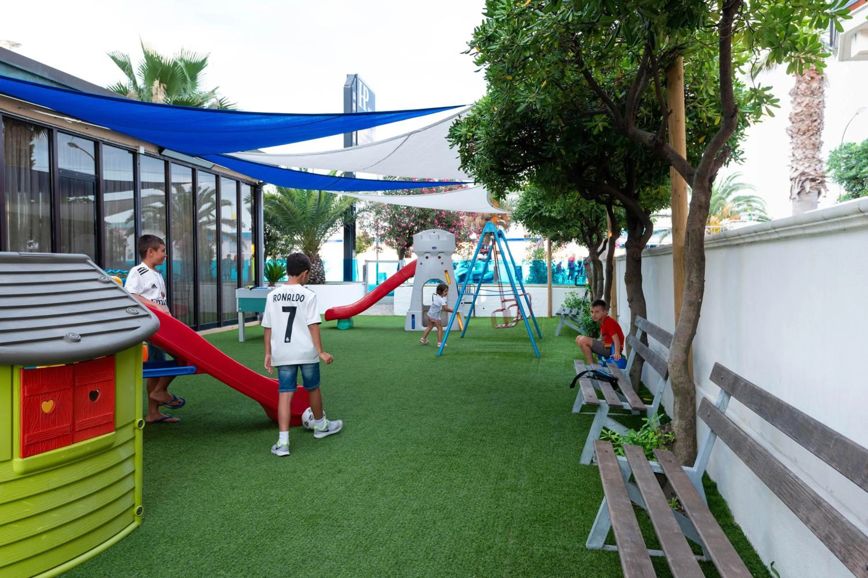 Children play ground in Hotel Paradiso