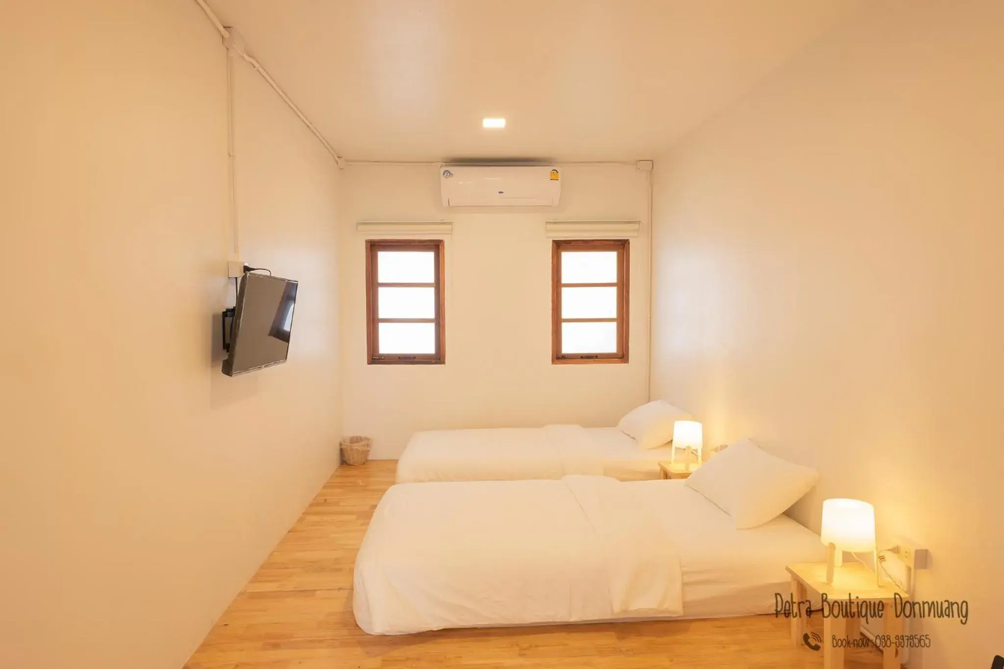 Bedroom, Bed in Petra Boutique Donmuang Bedroom, Bed in Petra Boutique Donmuang