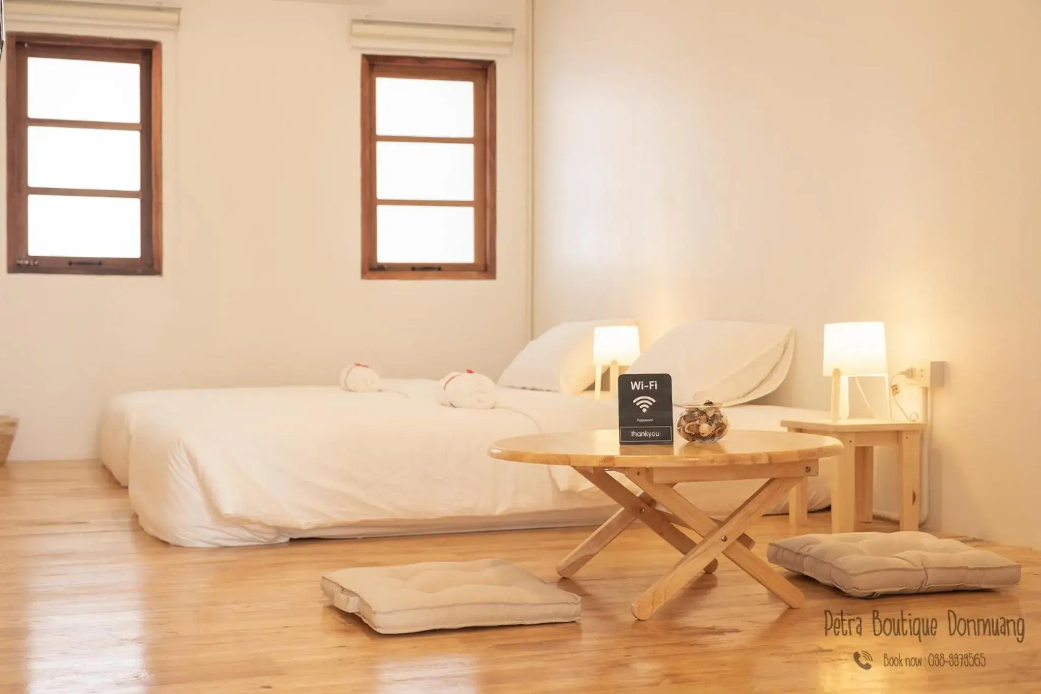 Bedroom, Bed in Petra Boutique Donmuang Bedroom, Bed in Petra Boutique Donmuang