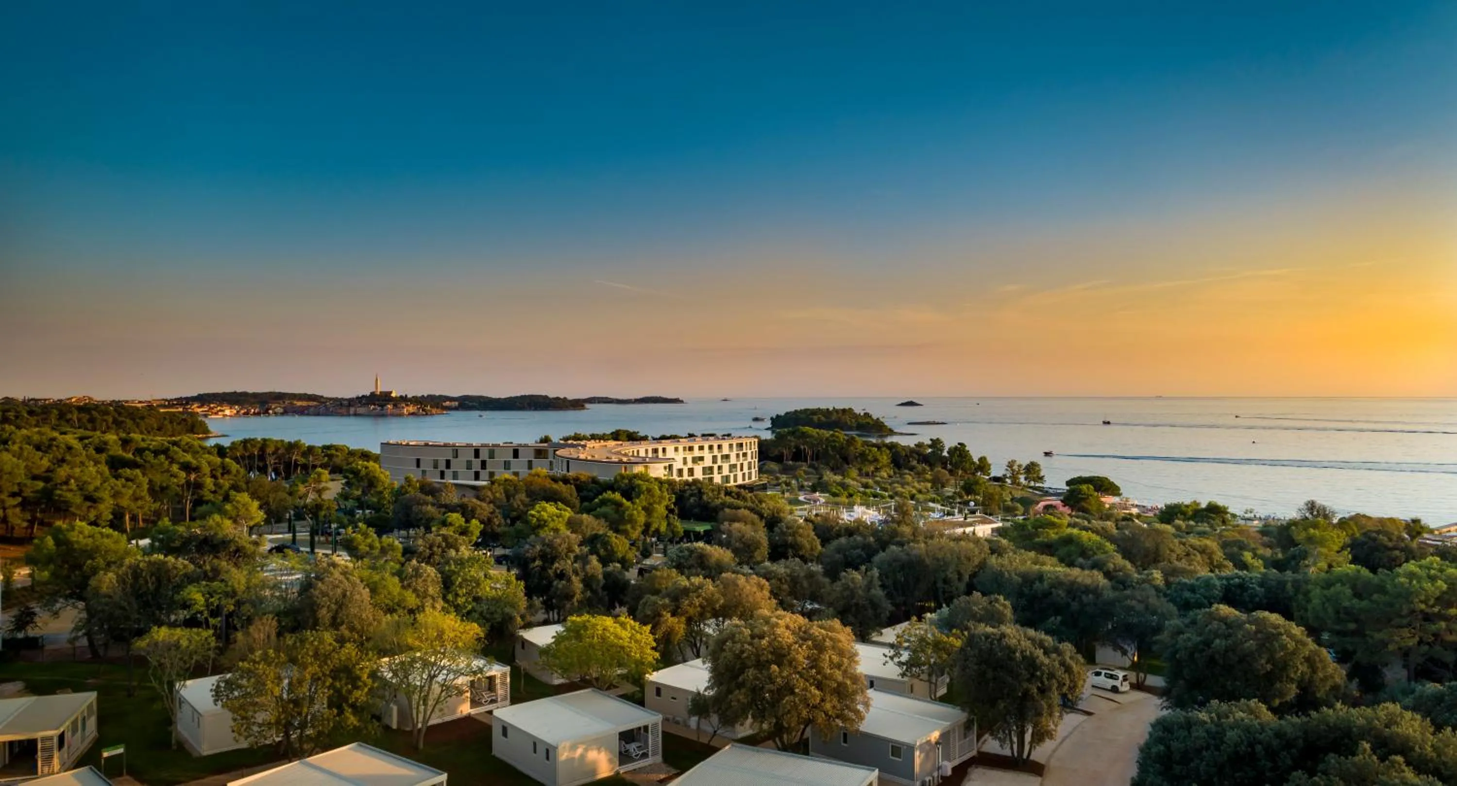 Bird's eye view in Maistra Camping Amarin Mobile homes