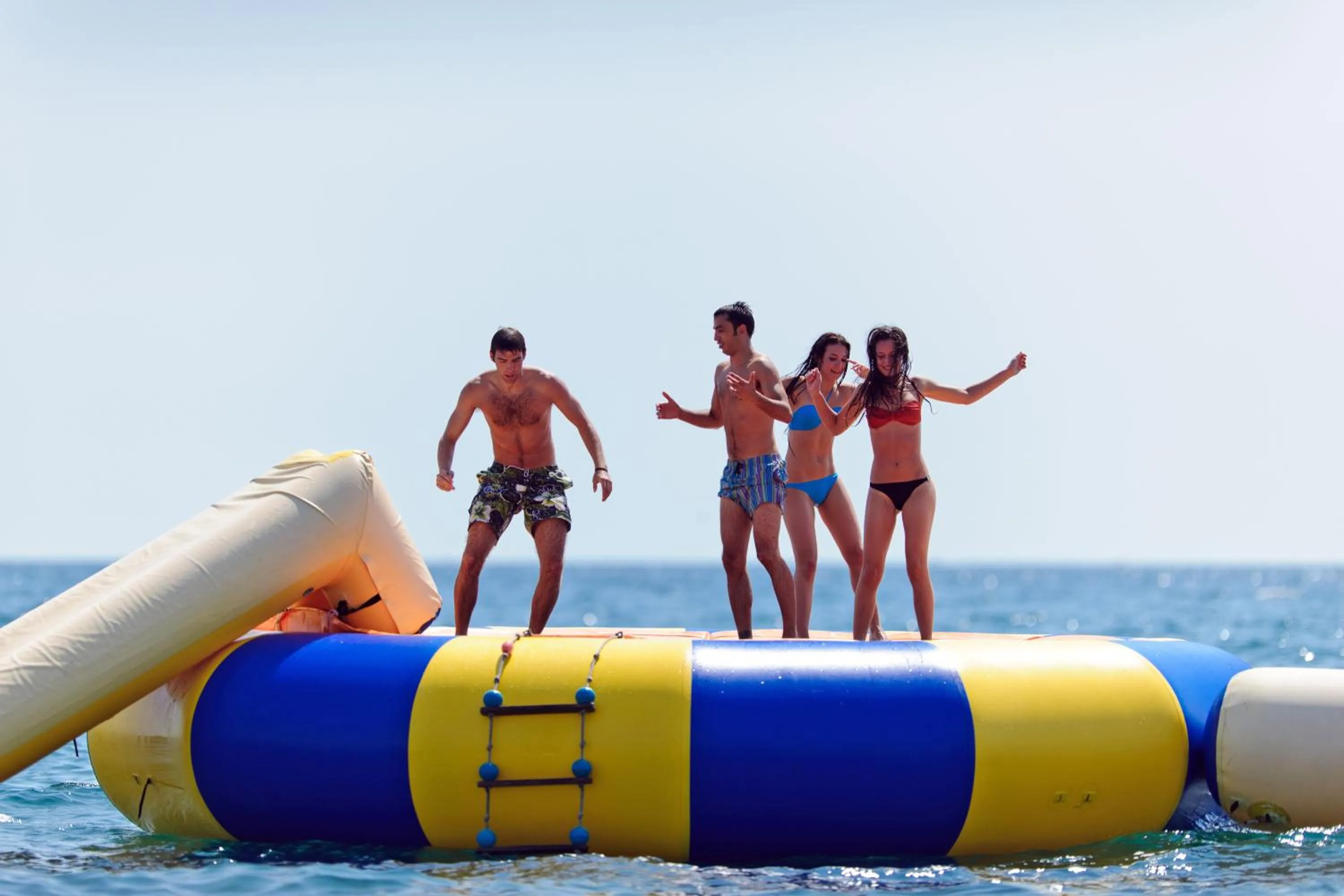 People in Maistra Camping Amarin Mobile homes