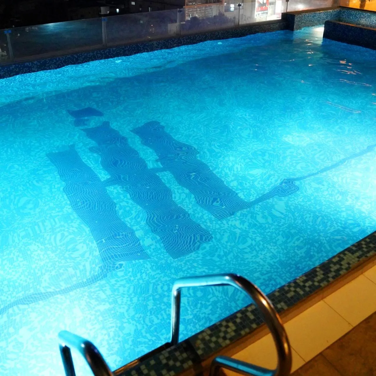 Swimming pool in Indigo Heights Hotel & Suites