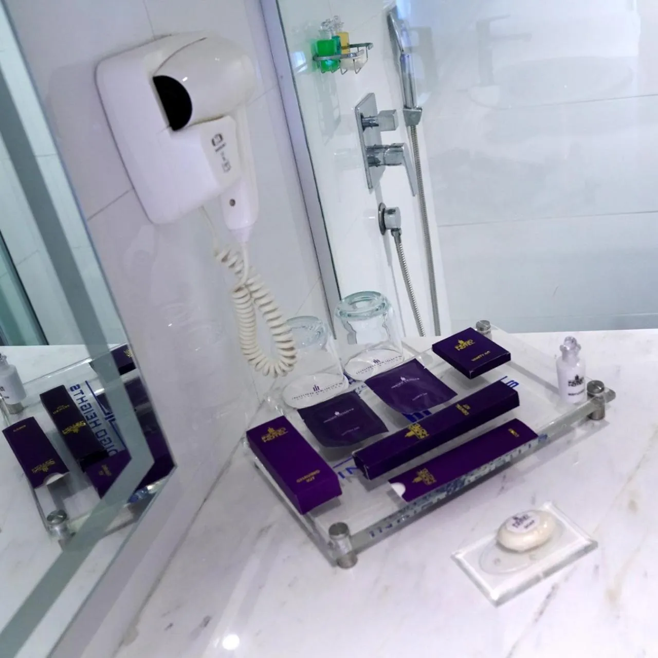 Bathroom in Indigo Heights Hotel & Suites