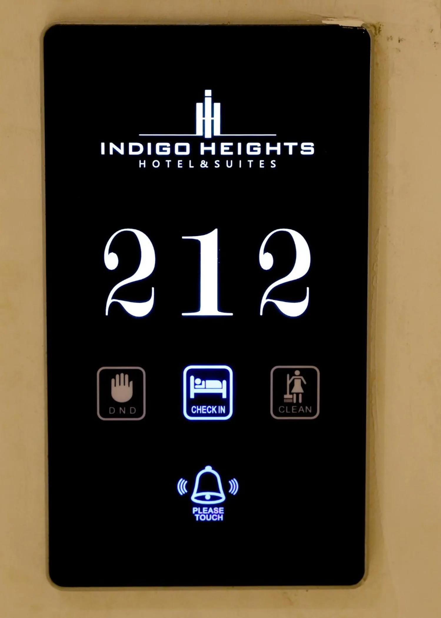 Property logo or sign in Indigo Heights Hotel & Suites