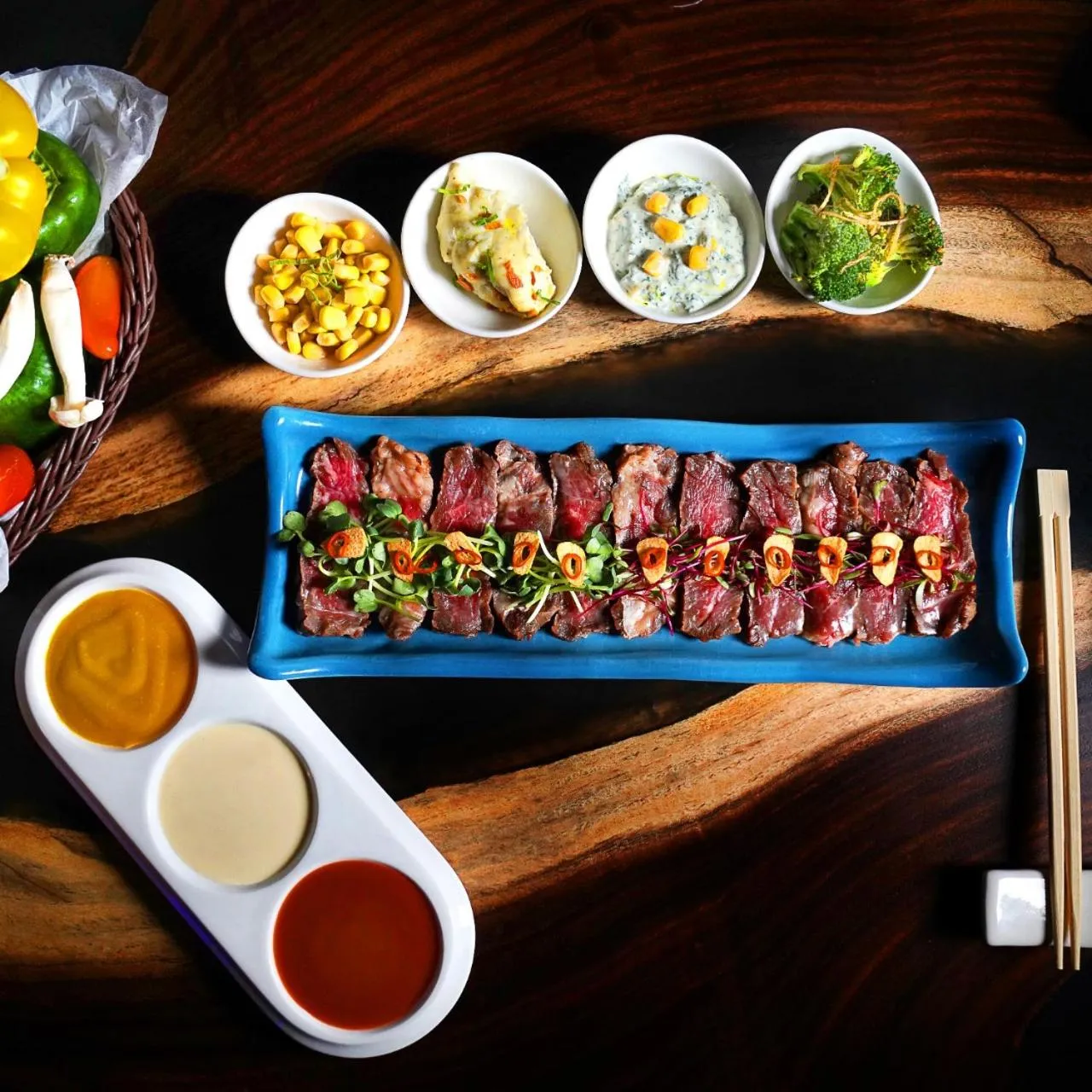 Food in Indigo Heights Hotel & Suites