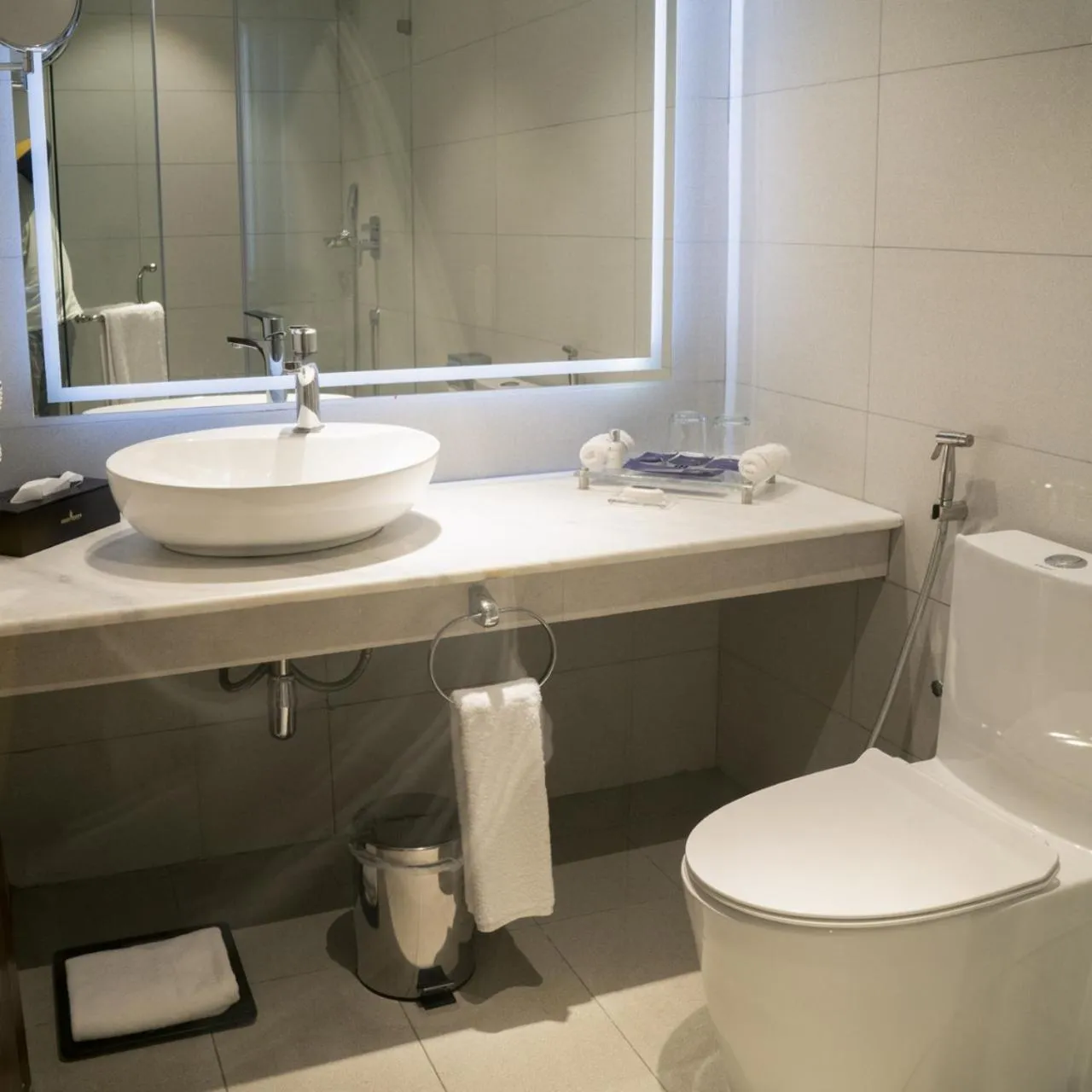 Bathroom in Indigo Heights Hotel & Suites
