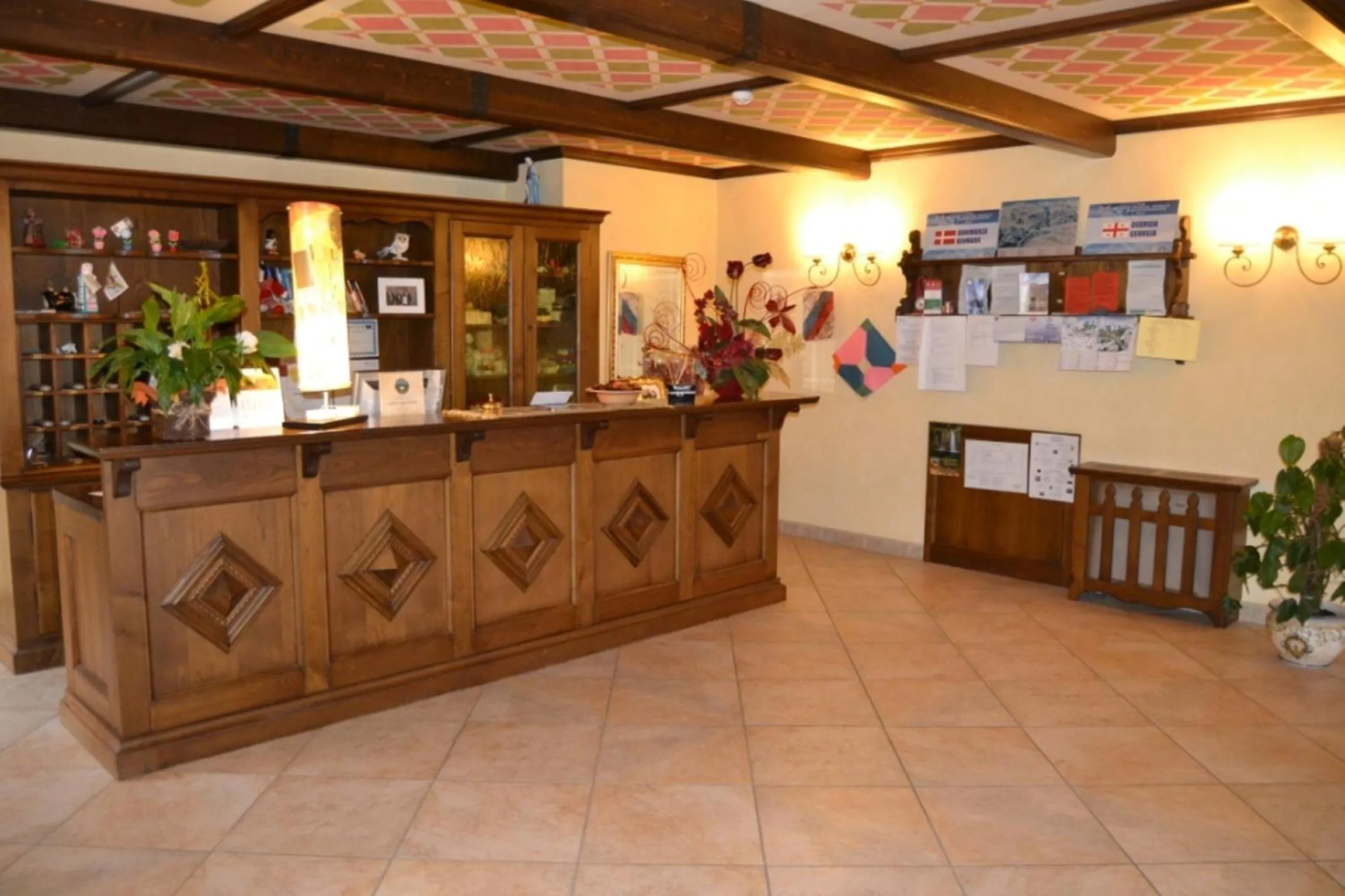 Lobby or reception in Hotel LuSi