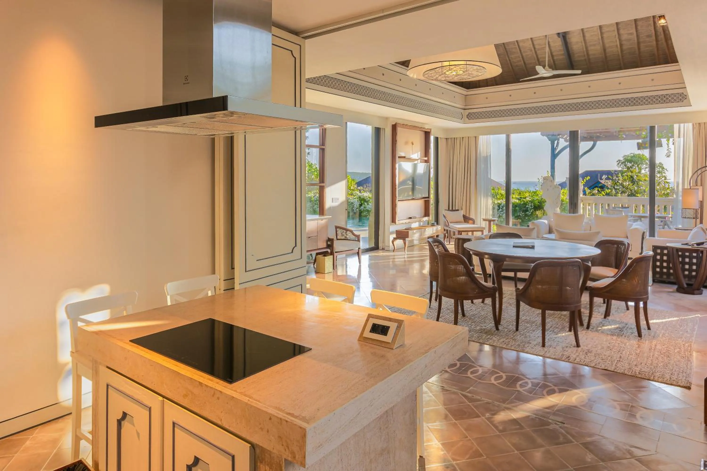 Living room in Jumeirah Bali