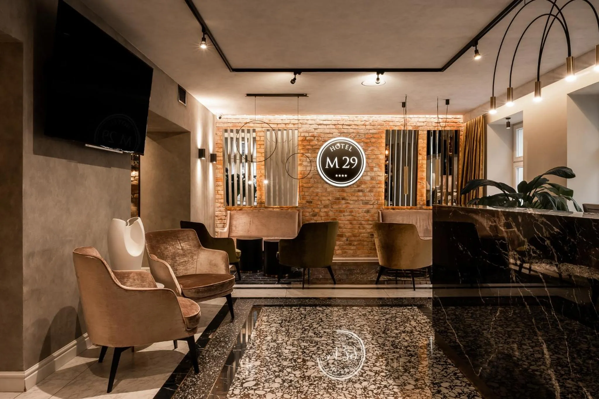 Lobby or reception in Hotel M29
