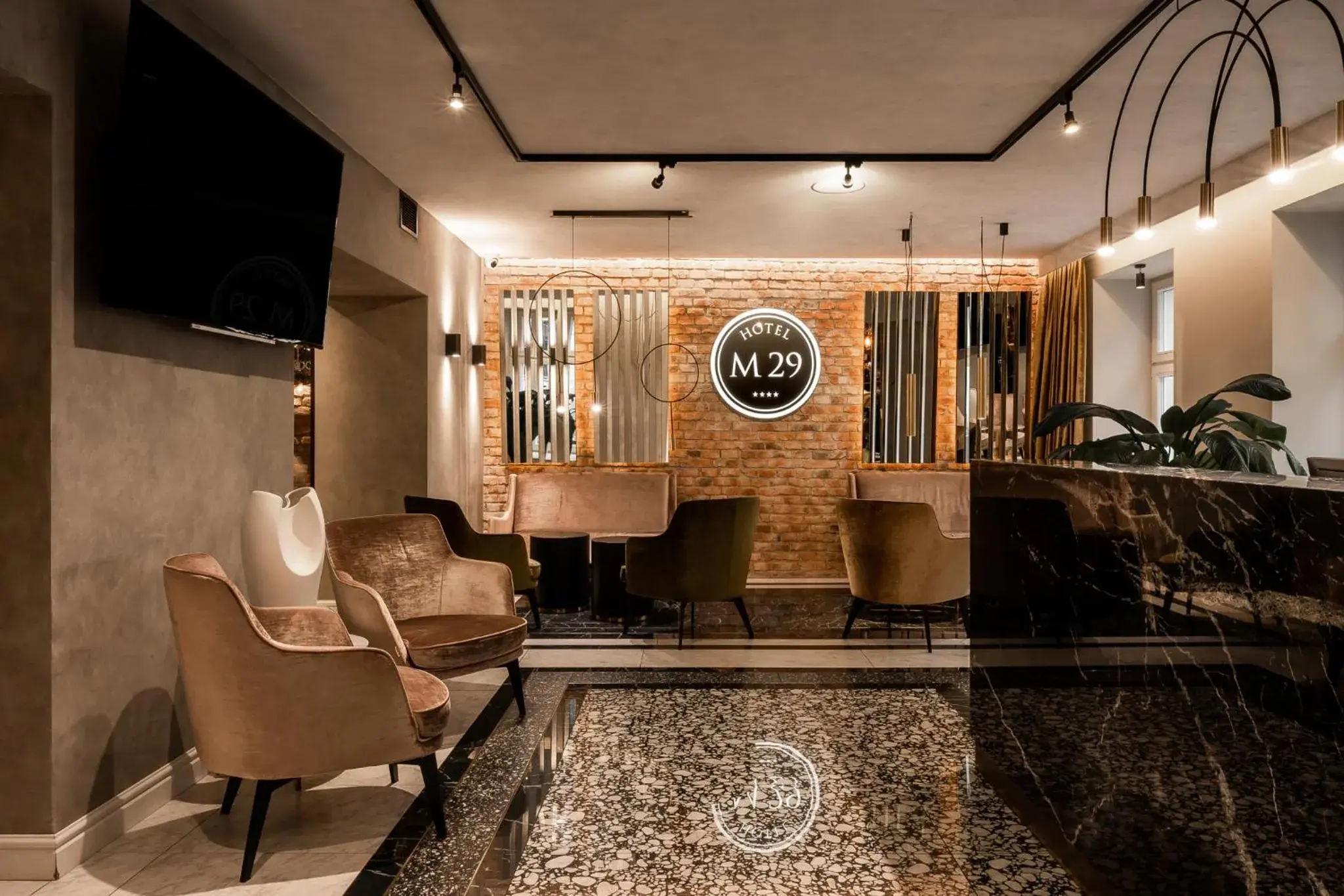 Lobby or reception in Hotel M29 Lobby or reception in Hotel M29