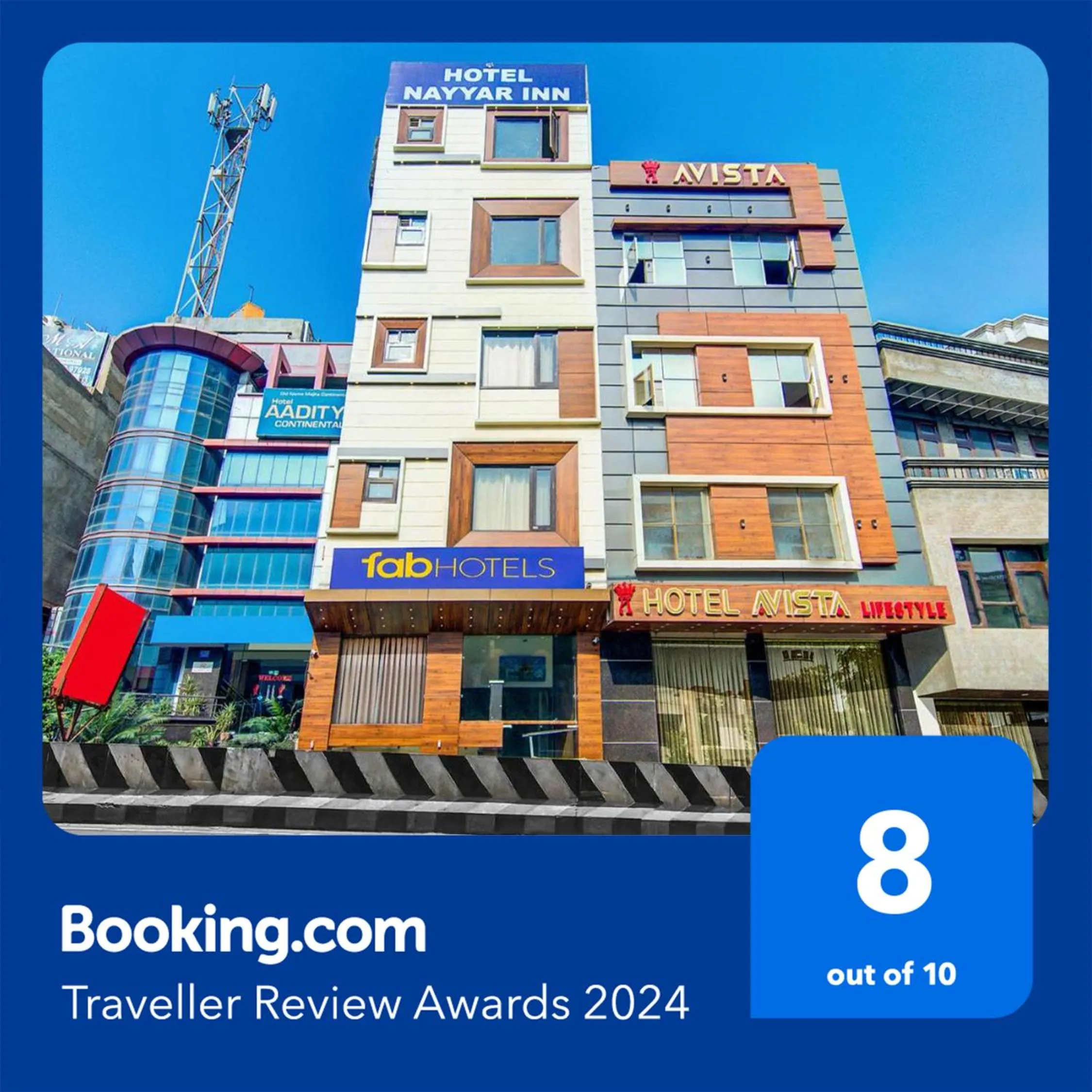 Property building in FabHotel Nayyar Inn