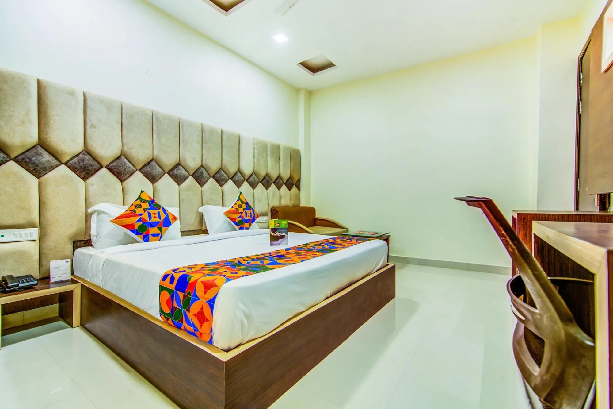 Bedroom in FabHotel Nayyar Inn