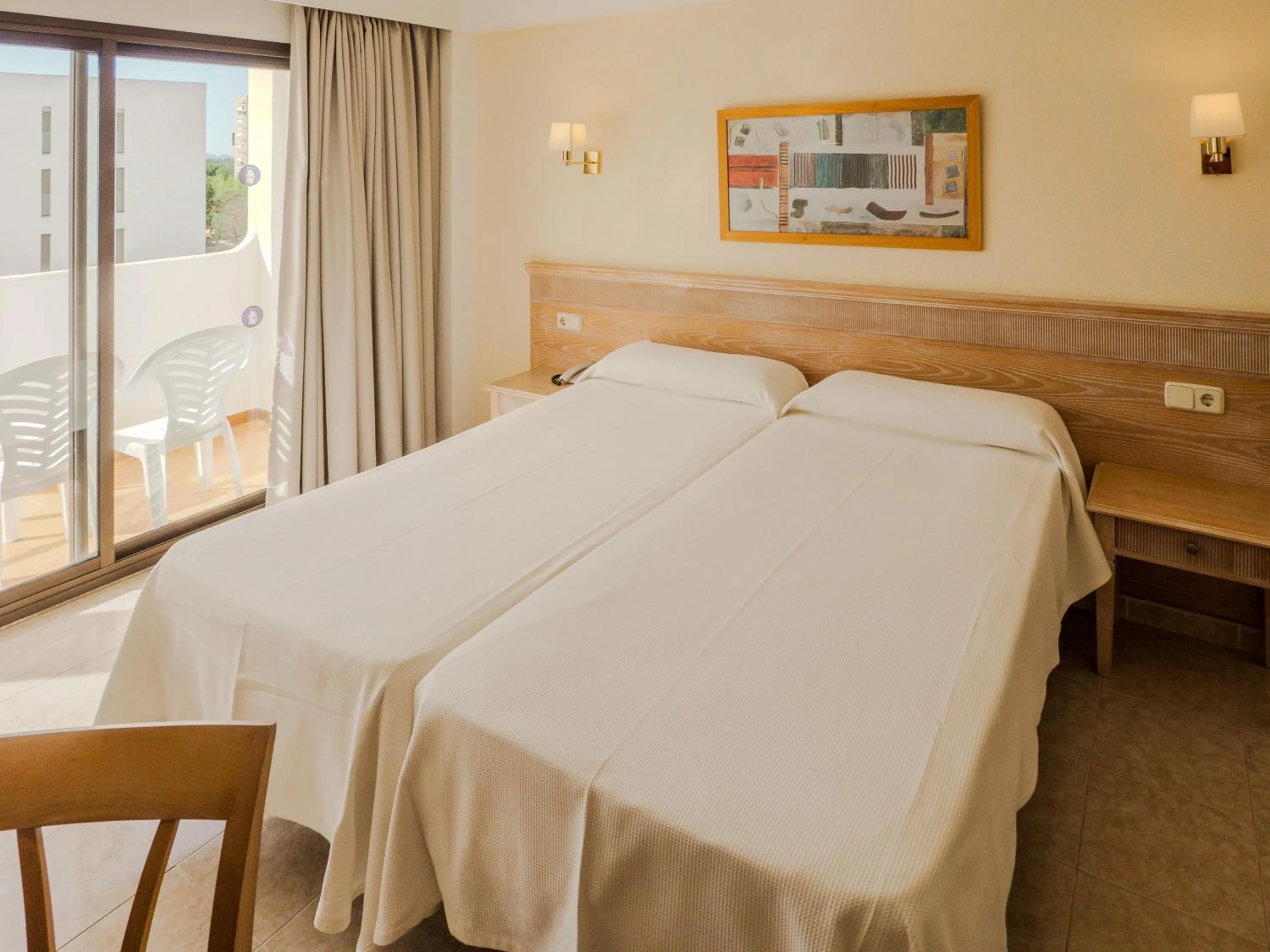 Bed in Hotel Santa Maria Playa