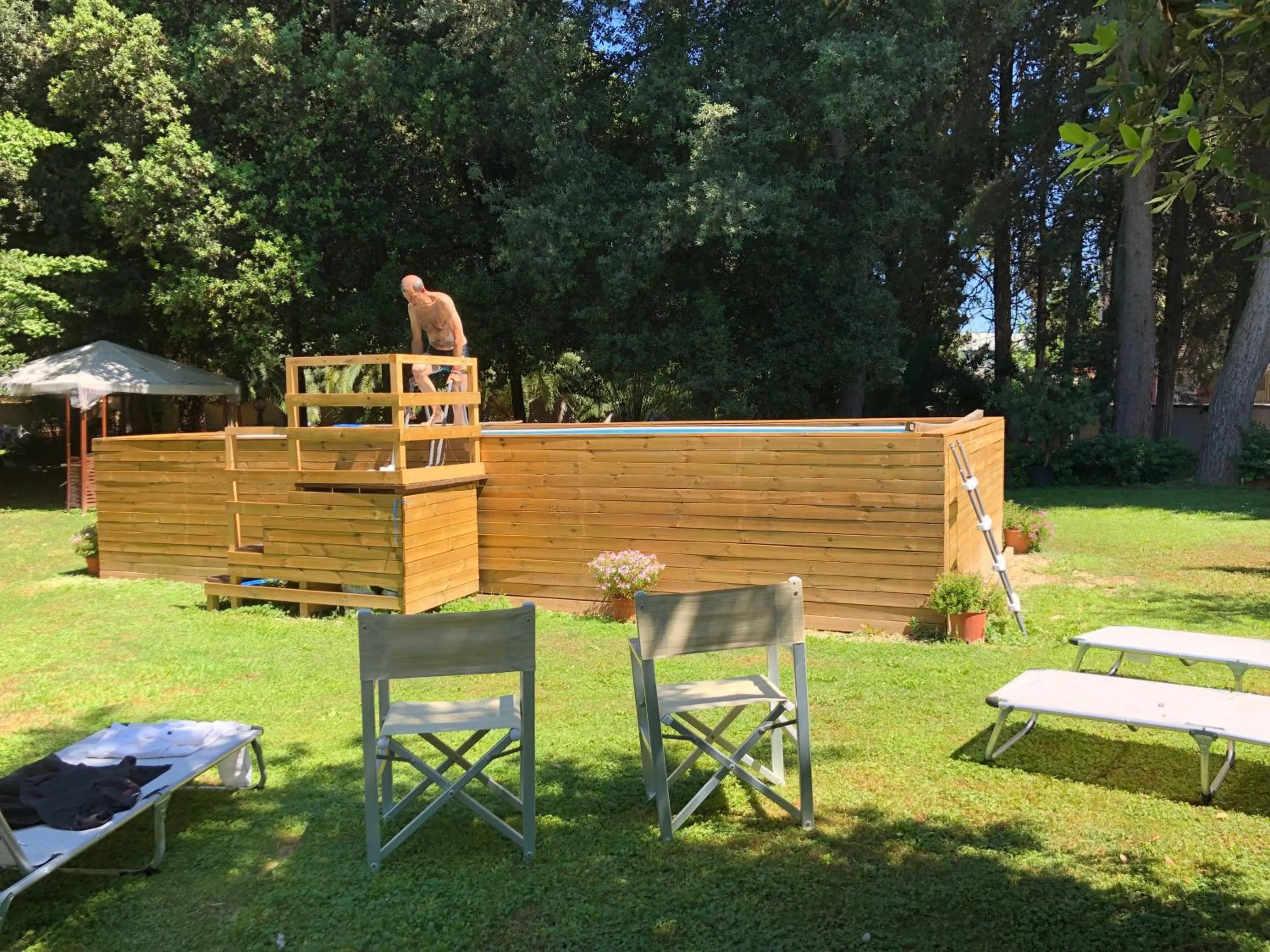 Garden in Villa Berghella