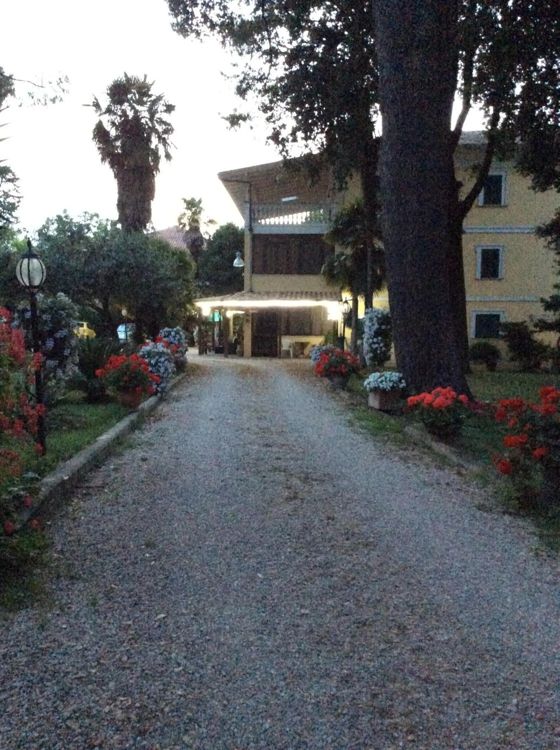 Garden in Villa Berghella