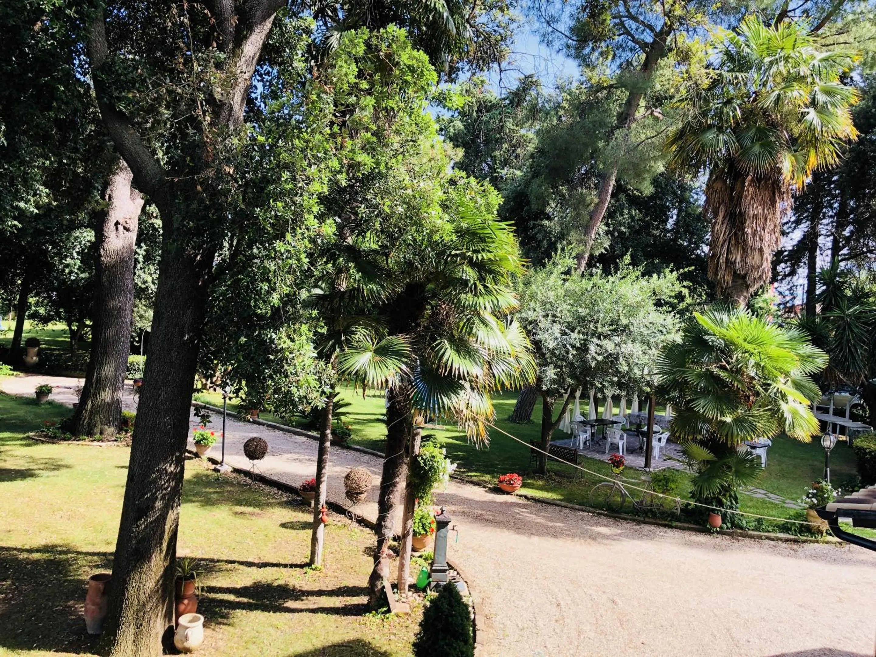 Garden in Villa Berghella