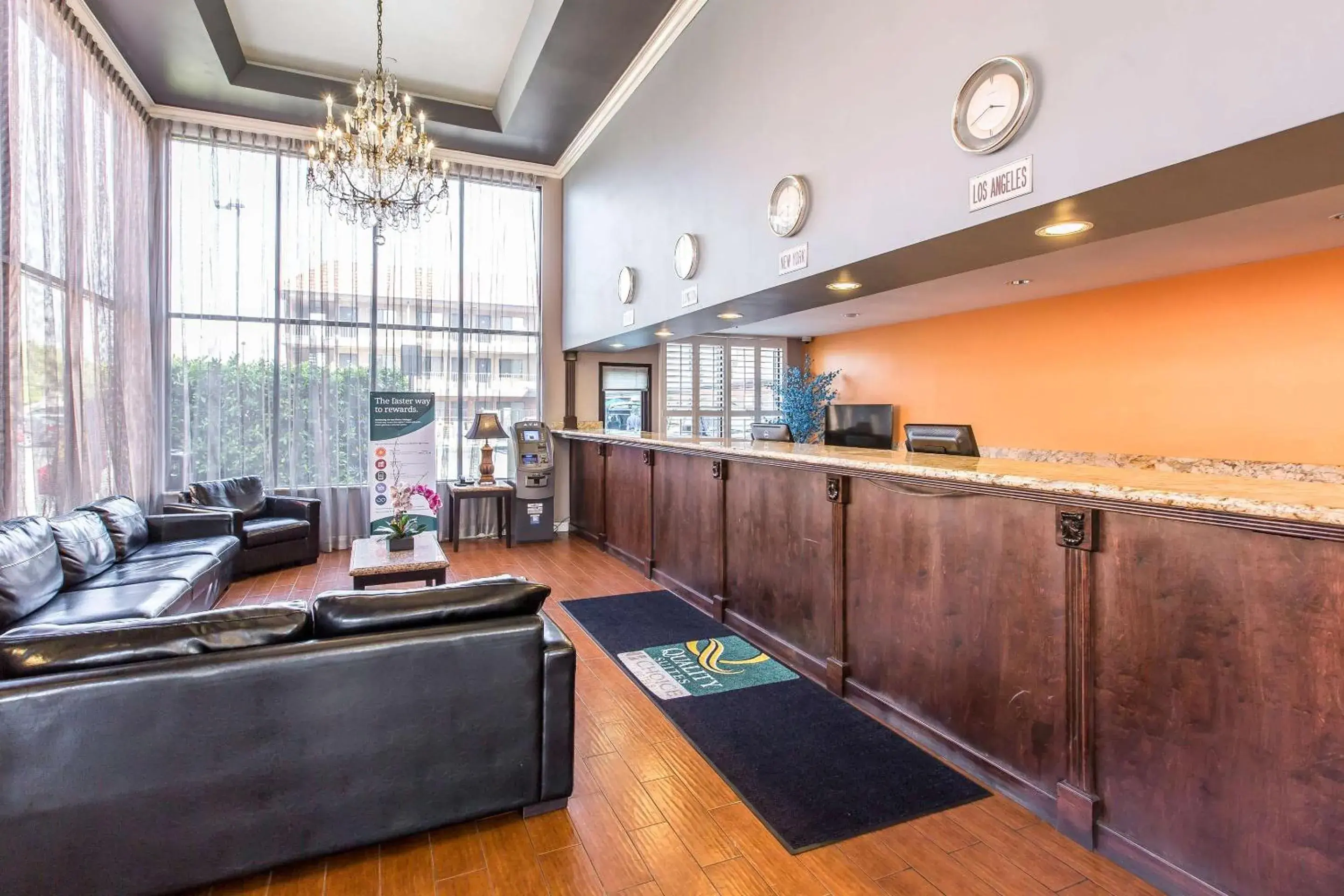 Lobby or reception in Quality Inn & Suites Bell Gardens-Los Angeles Lobby or reception in Quality Inn & Suites Bell Gardens-Los Angeles