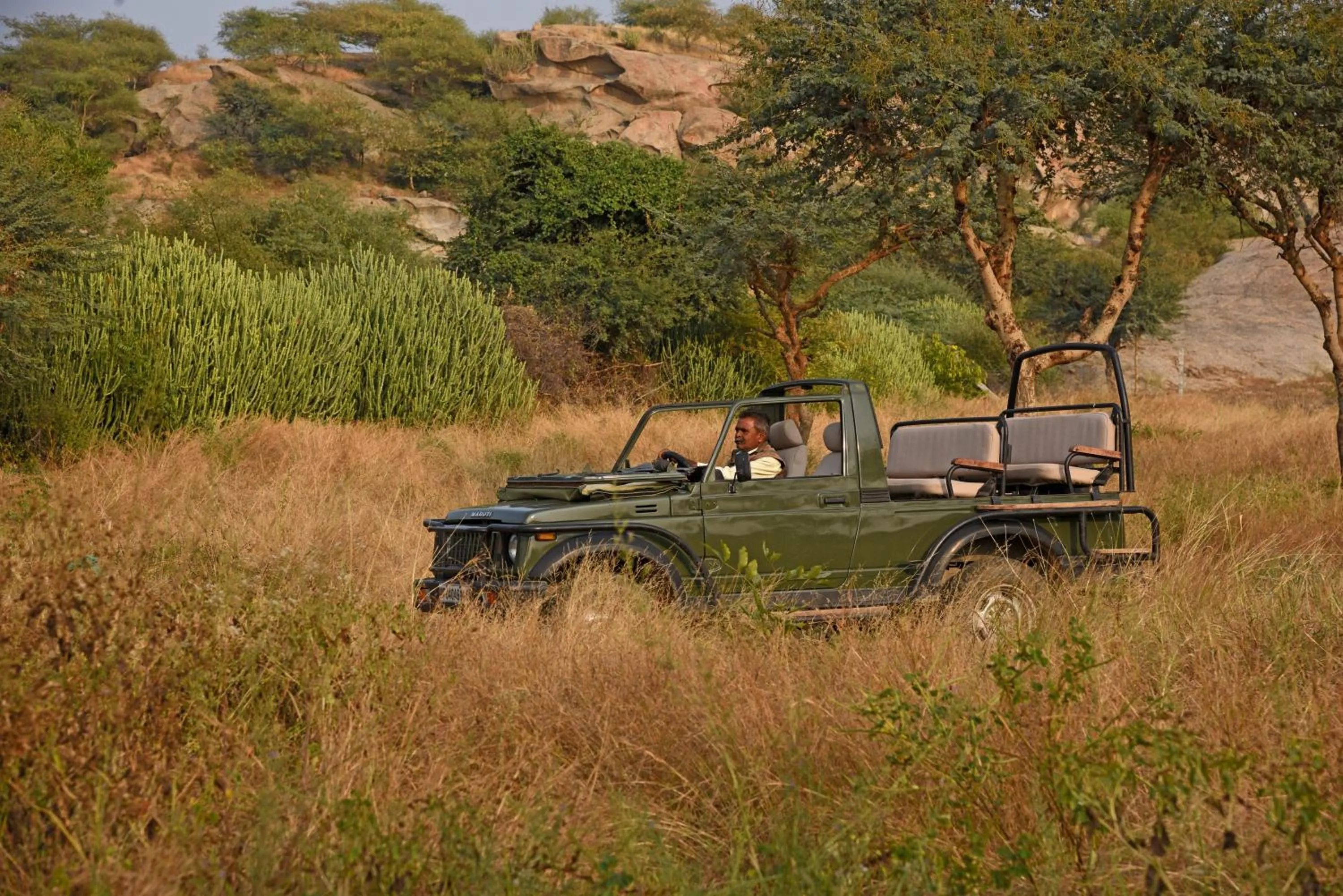 People in Jawai Leopard Safari Lodge