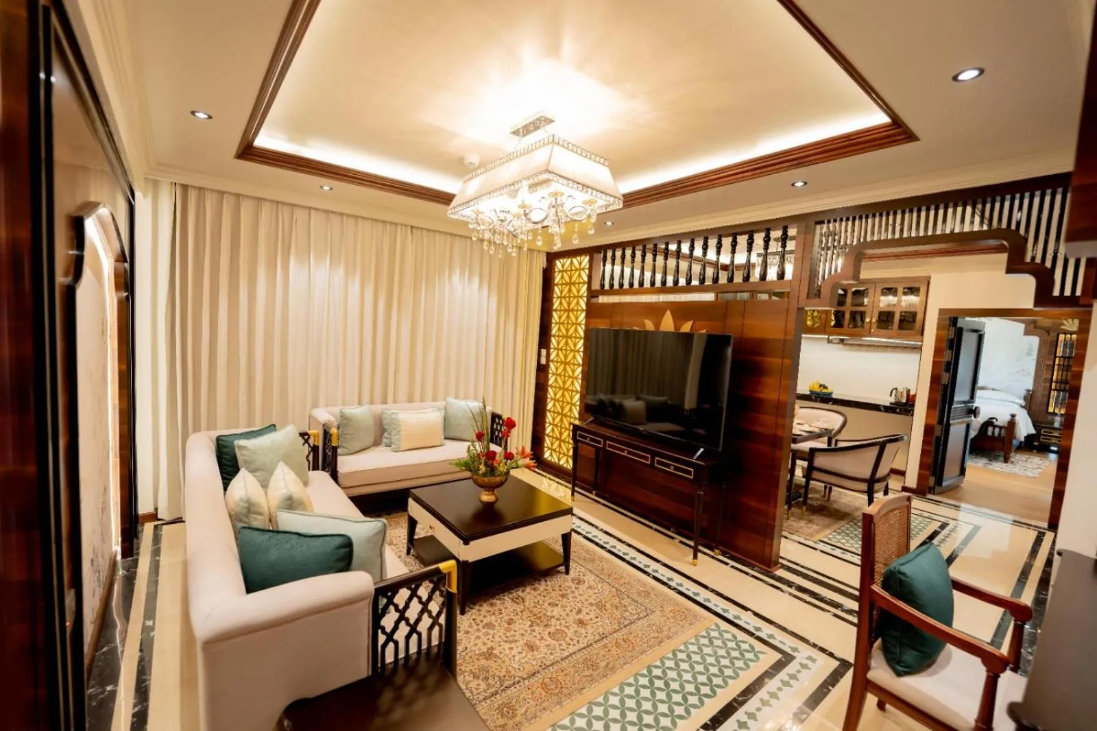 Seating area in Taj Tirupati