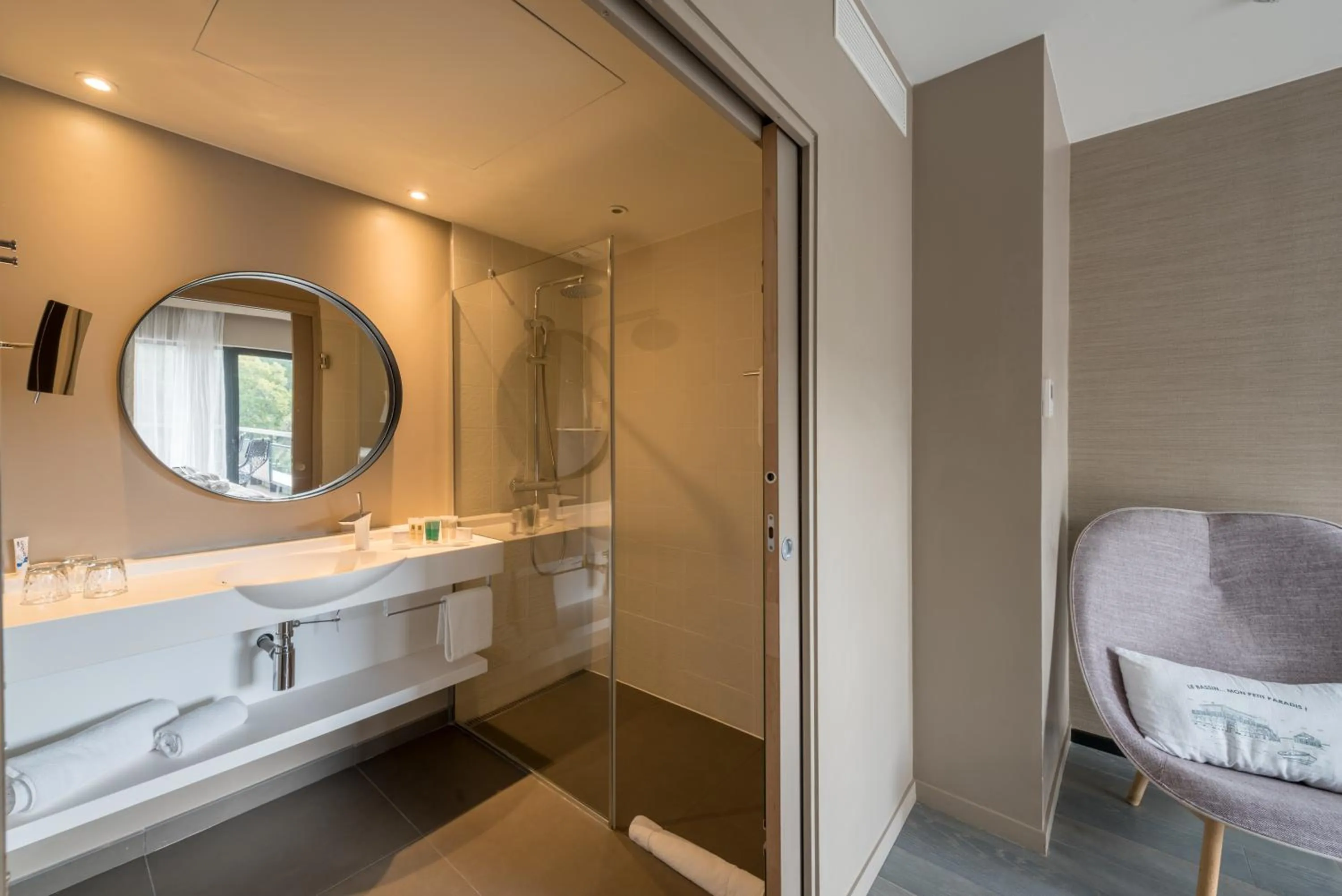 Shower in Thalazur Arcachon