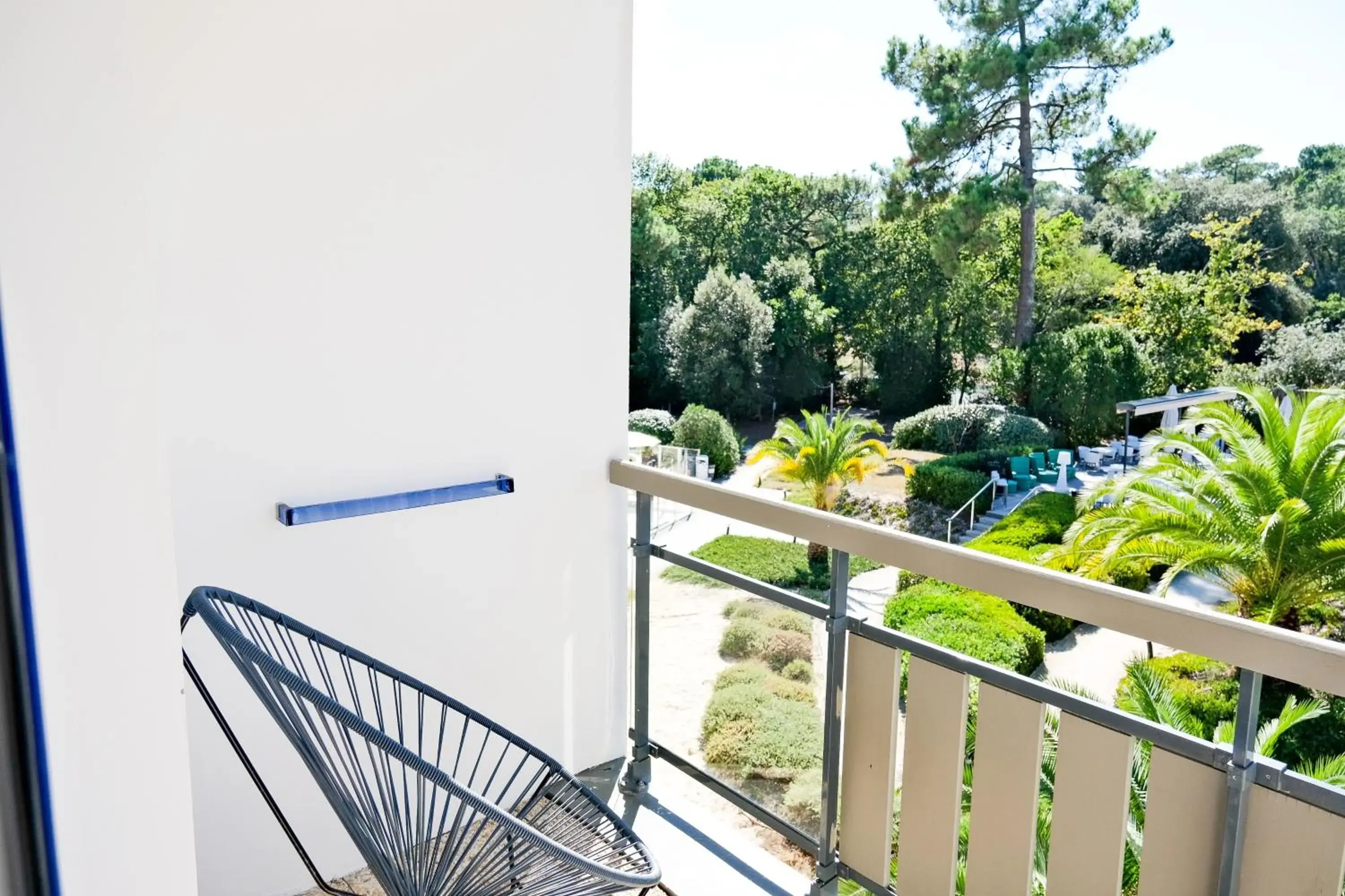 Garden view in Thalazur Arcachon Garden view in Thalazur Arcachon