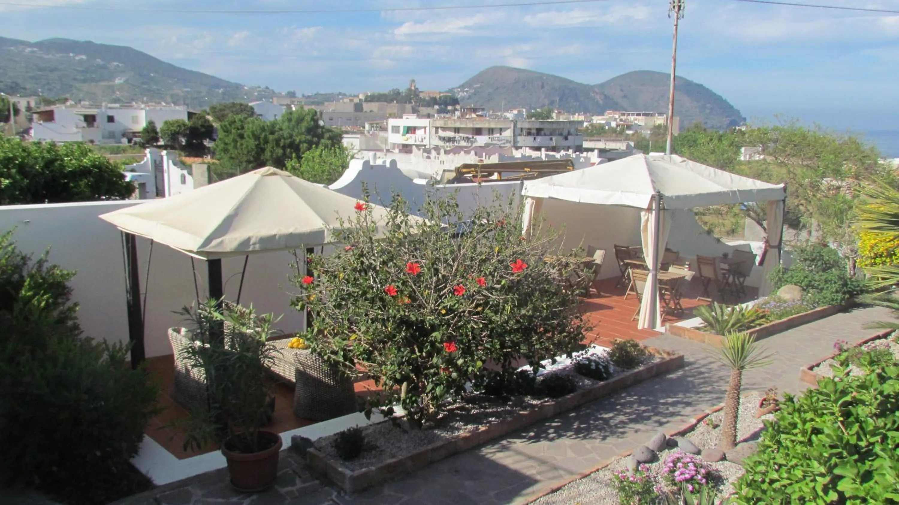 Patio in B&B Il Cappero