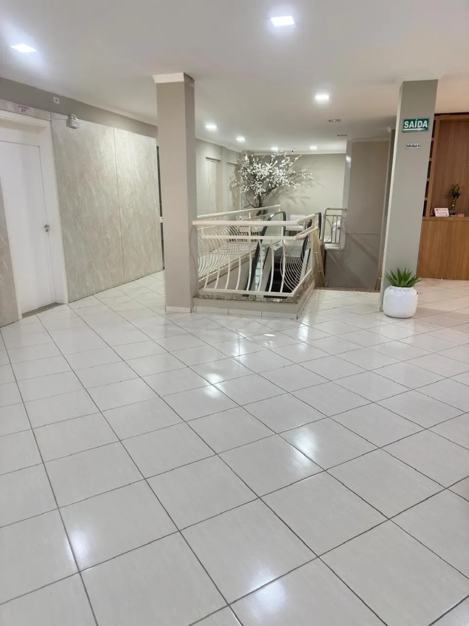 Seating area in Pousada Center