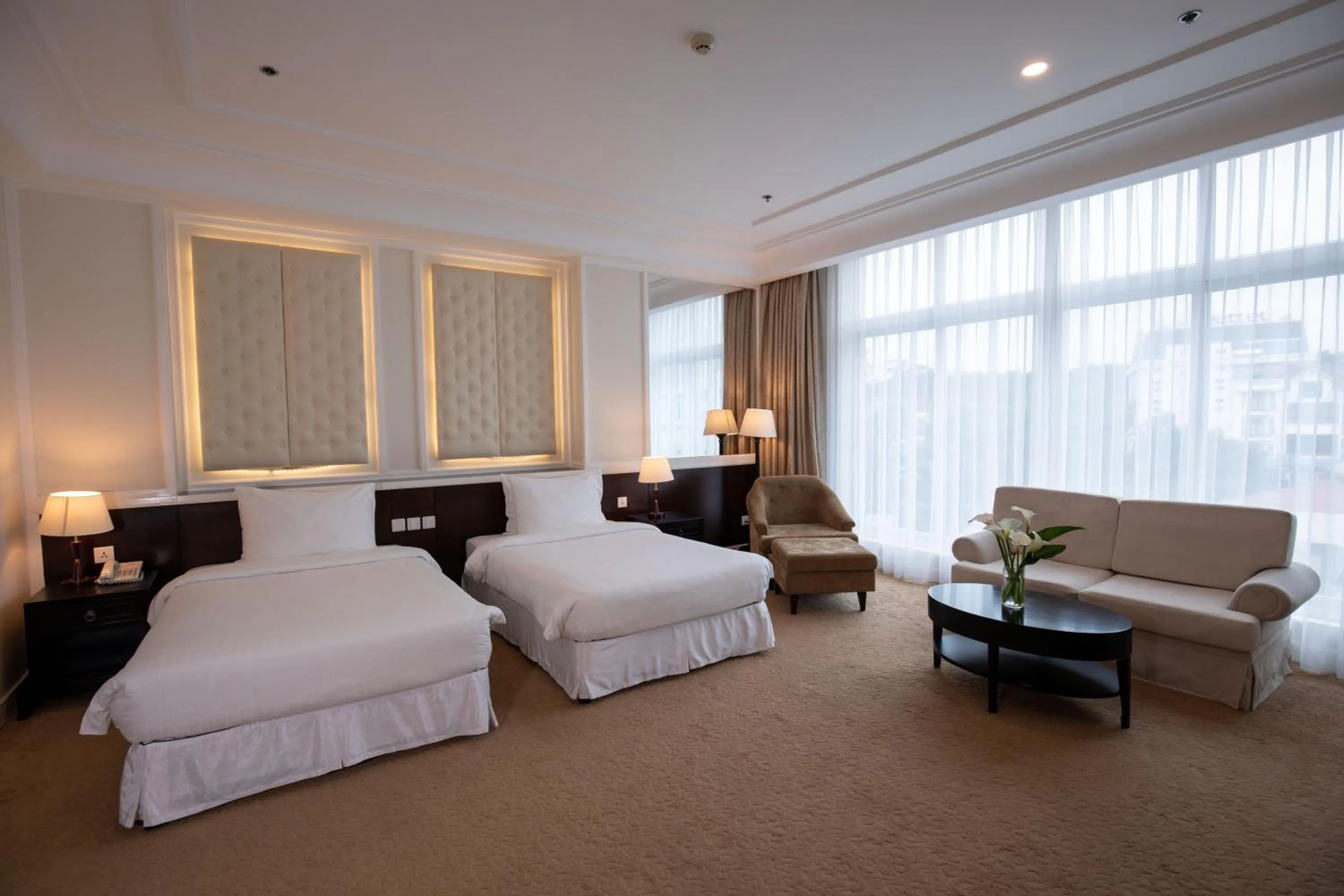 Bedroom, Bed in La Sapinette Hotel Dalat