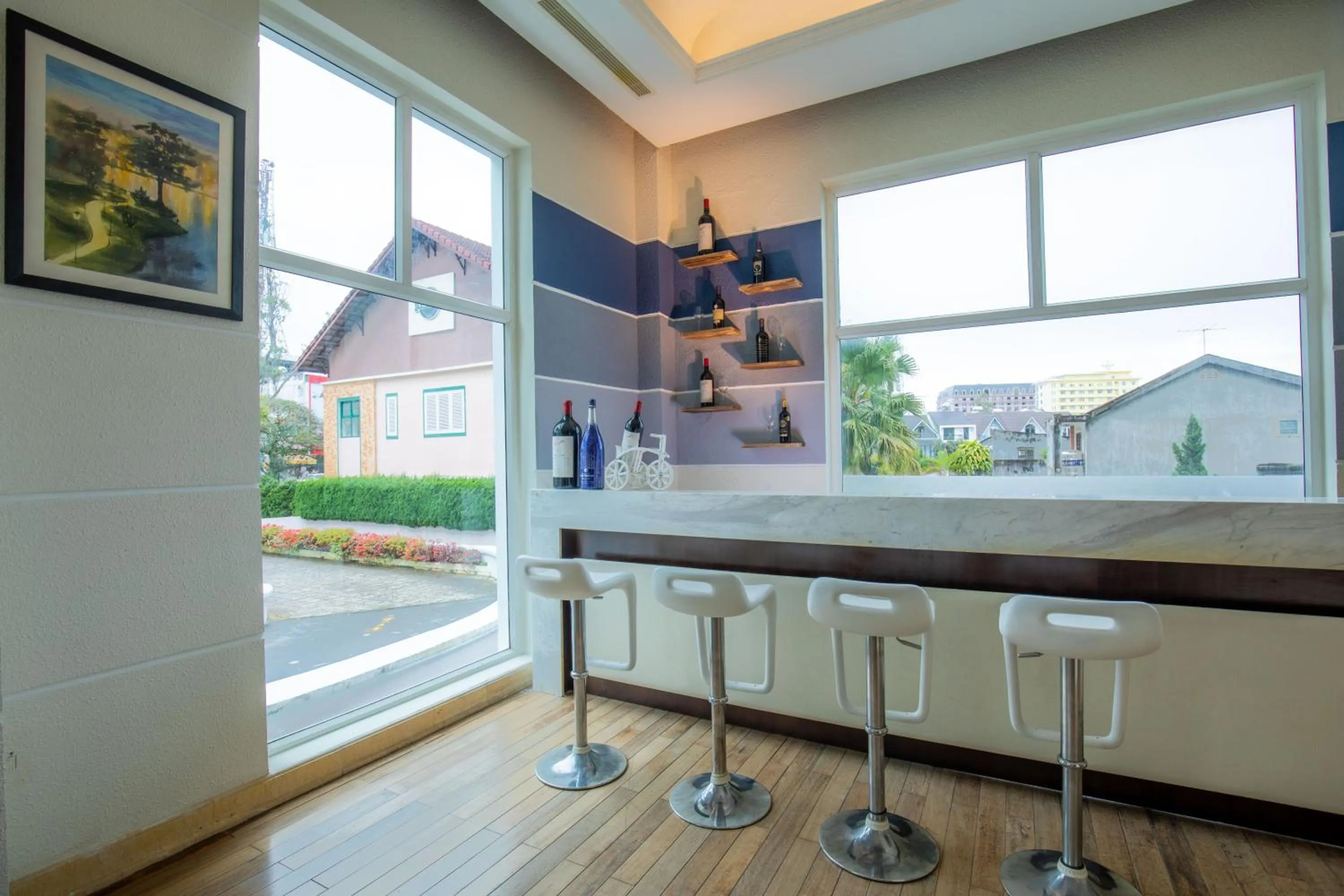 Dining area in La Sapinette Hotel Dalat