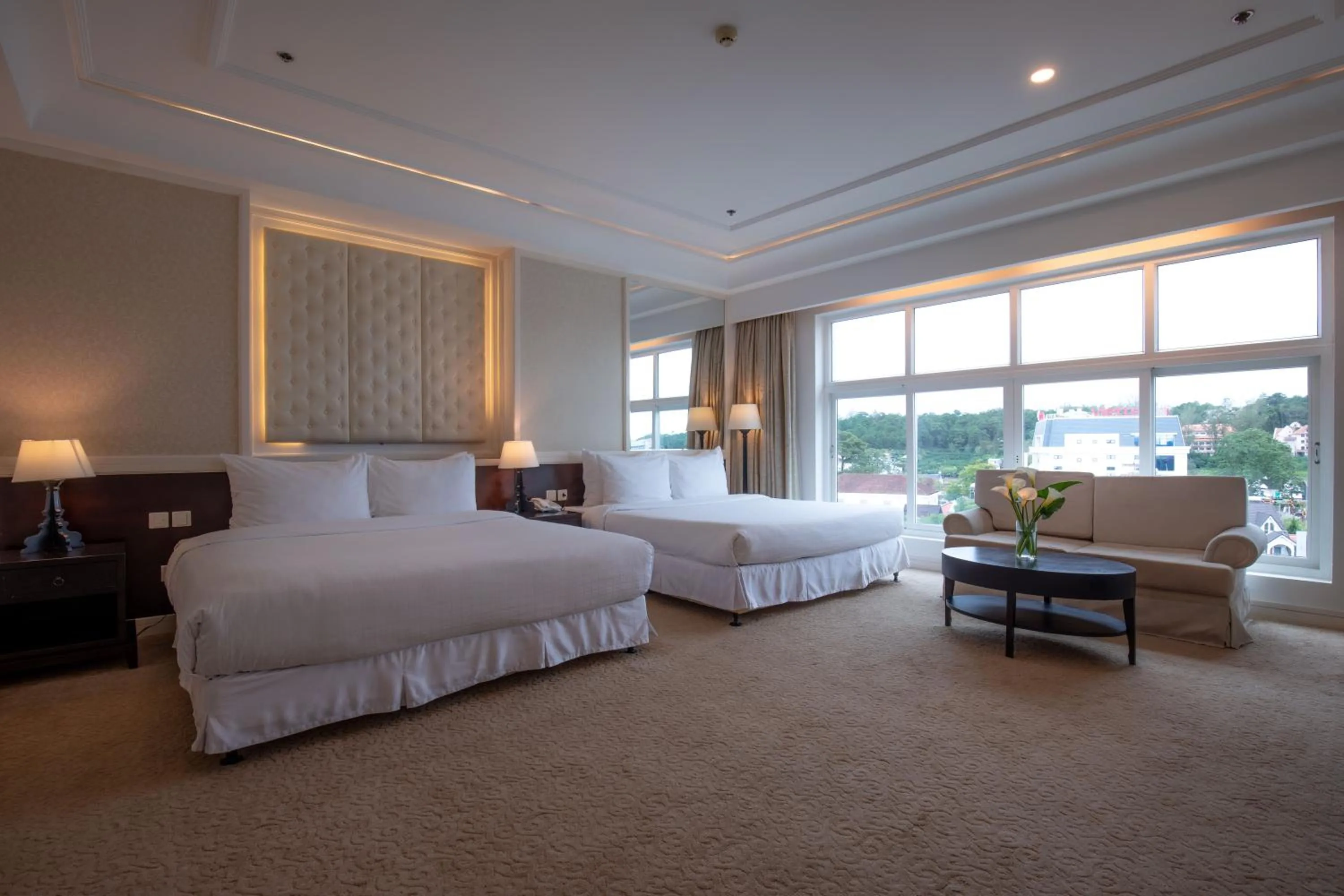 Bedroom, Bed in La Sapinette Hotel Dalat