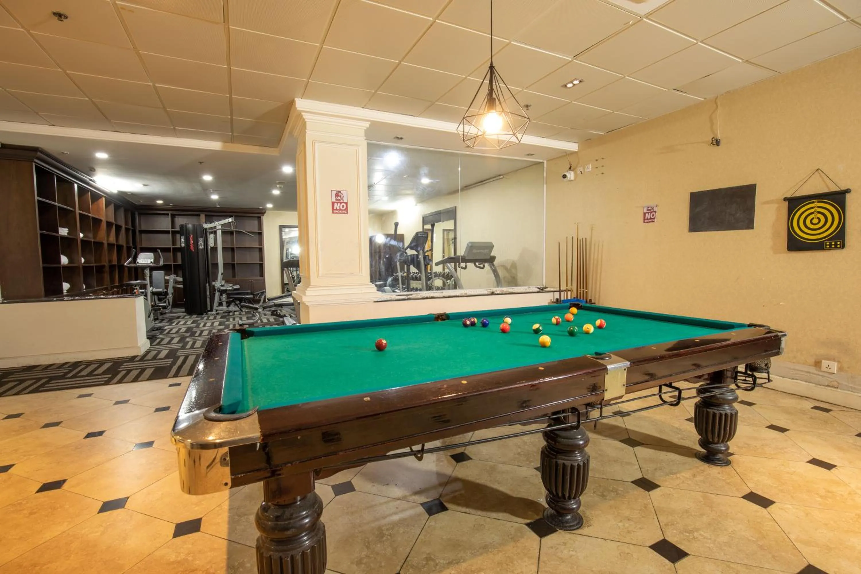 Game Room in La Sapinette Hotel Dalat