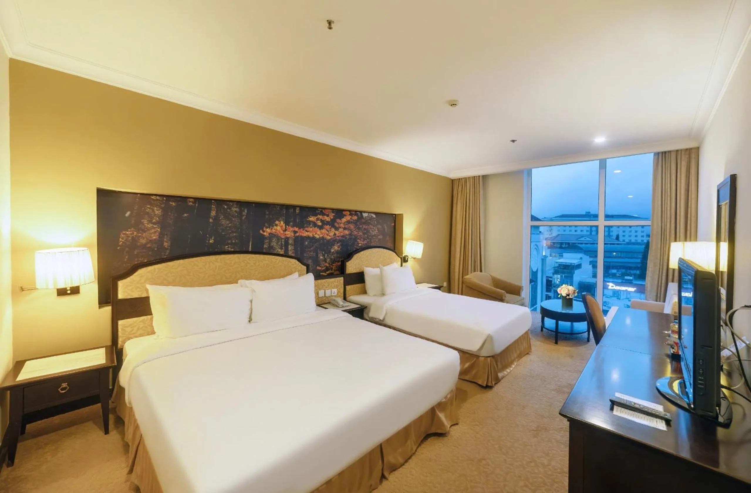 Bedroom, Bed in La Sapinette Hotel Dalat