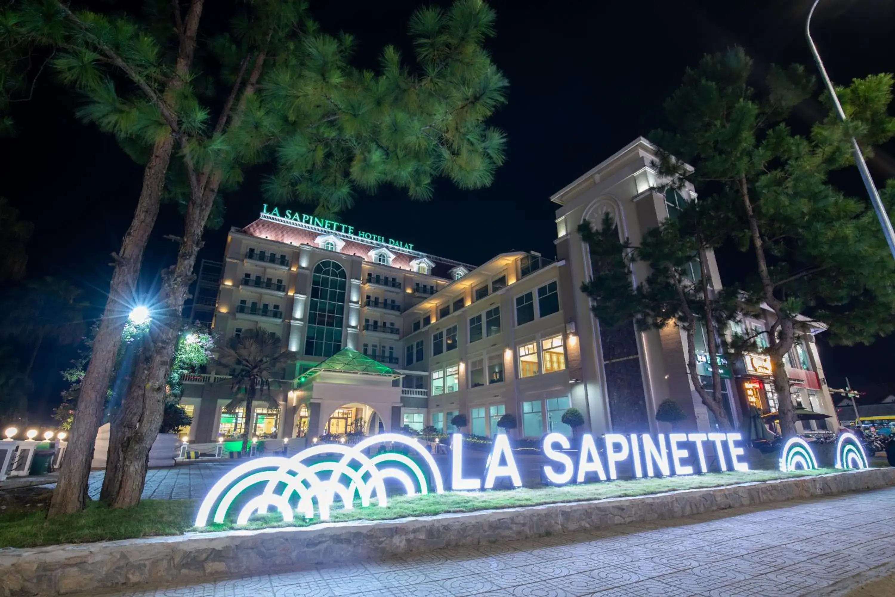 Property building in La Sapinette Hotel Dalat Property building in La Sapinette Hotel Dalat