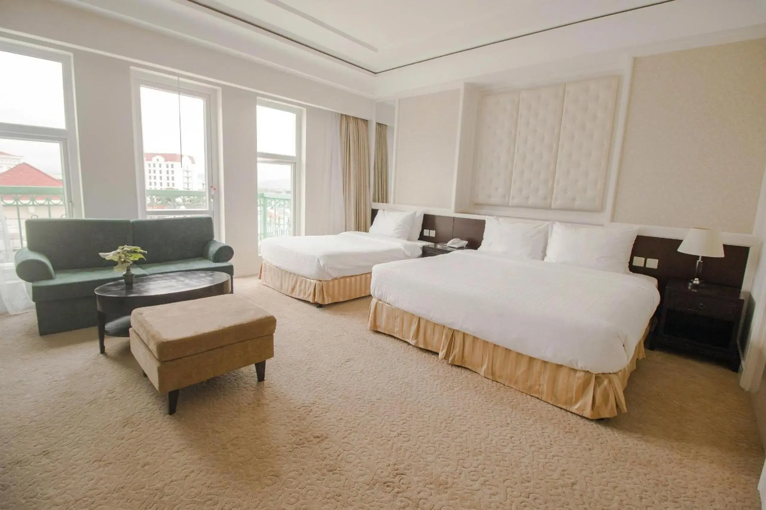 Bed in La Sapinette Hotel Dalat Bed in La Sapinette Hotel Dalat