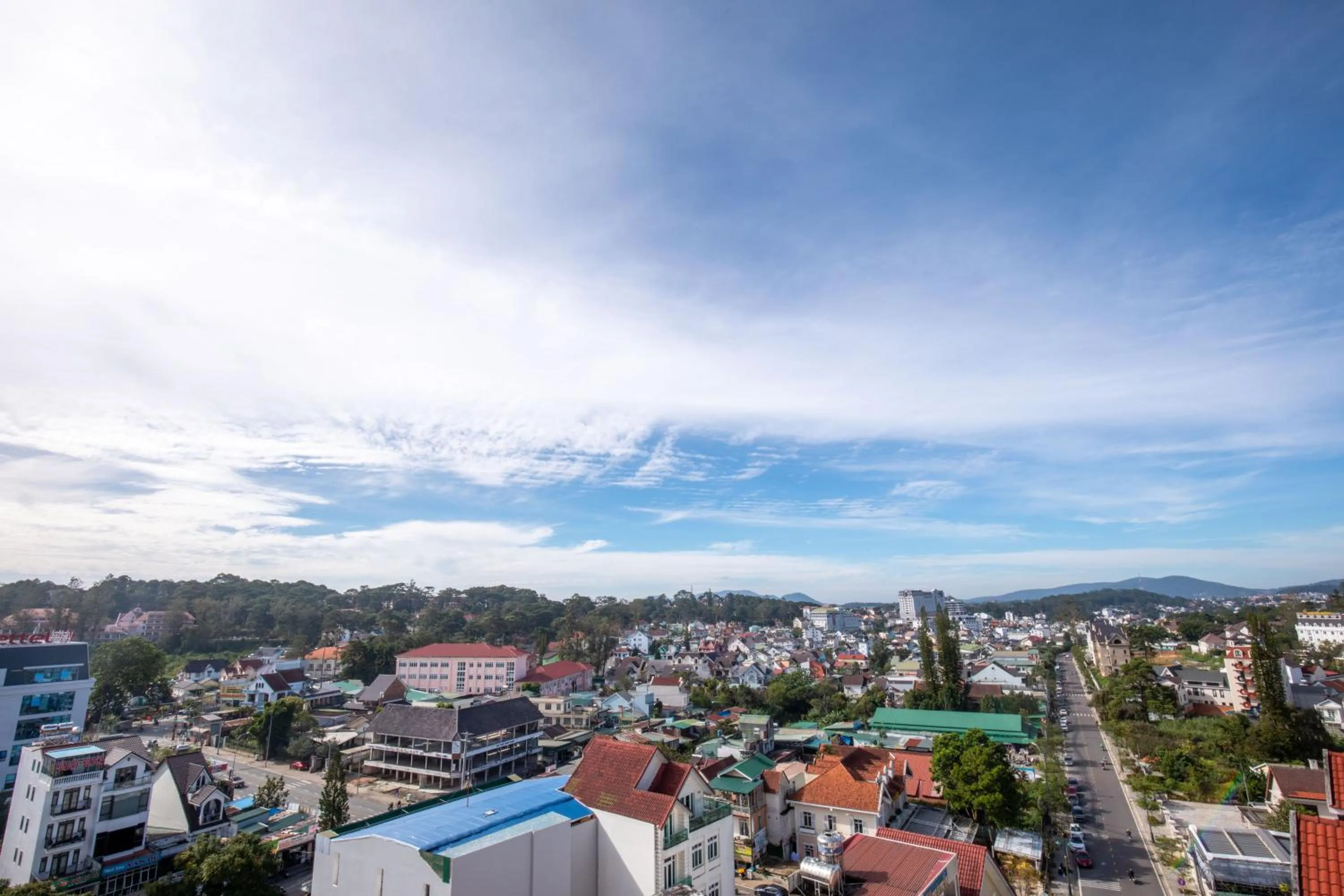 City view in La Sapinette Hotel Dalat